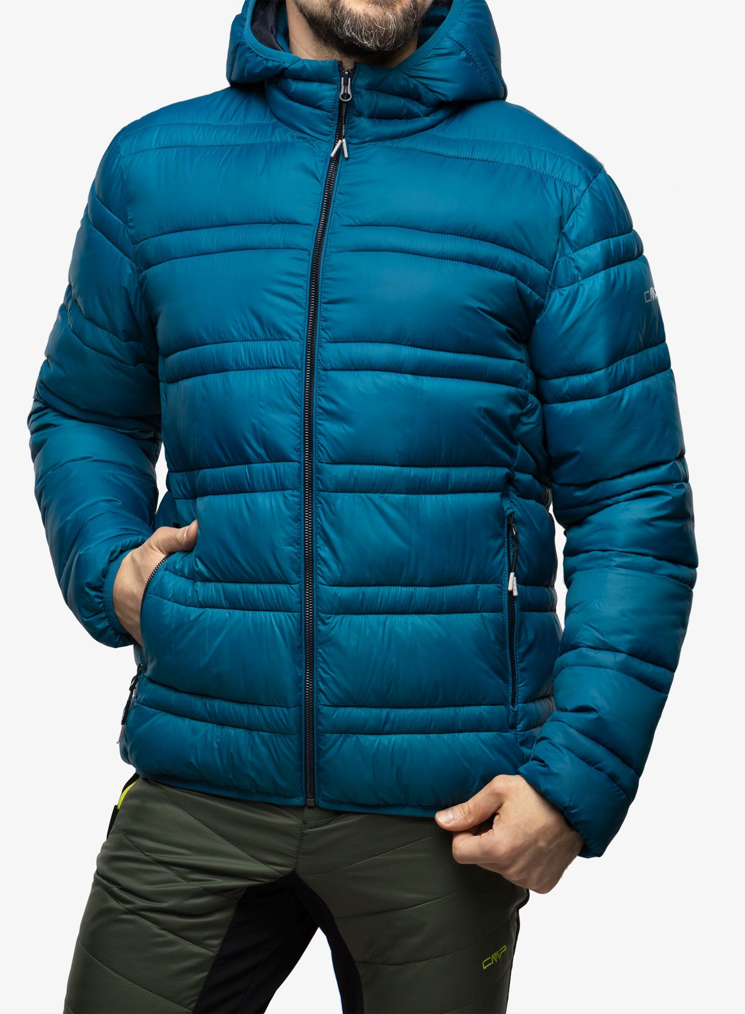 Куртка утеплена CMP Jacket Snaps Hood Tresh - petrol
