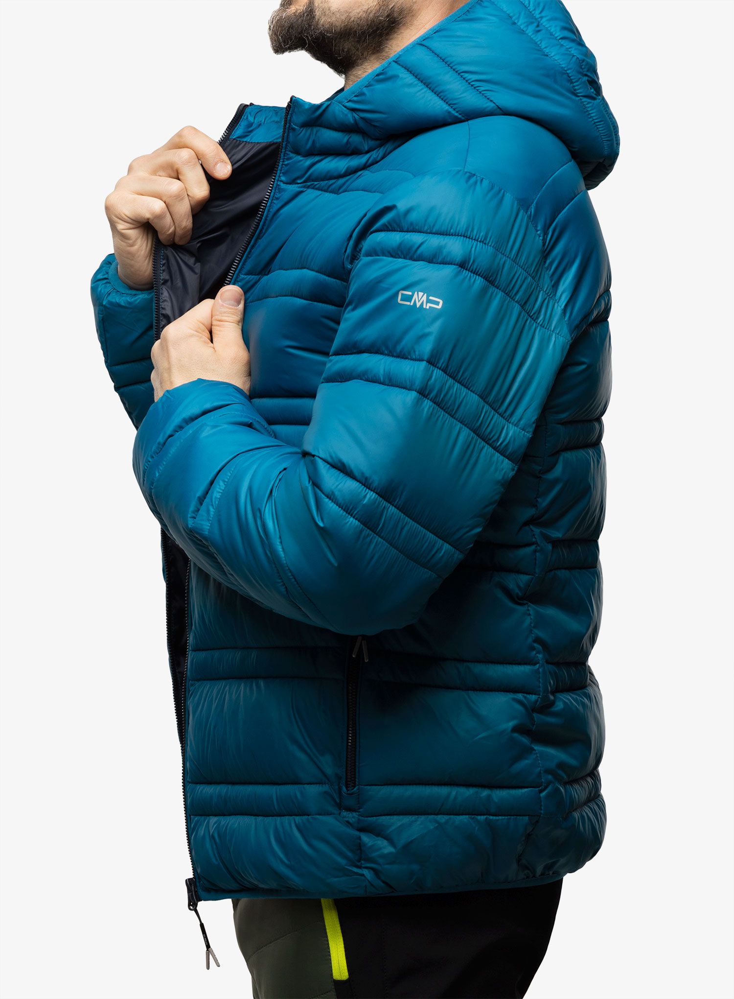 Куртка утеплена CMP Jacket Snaps Hood Tresh - petrol