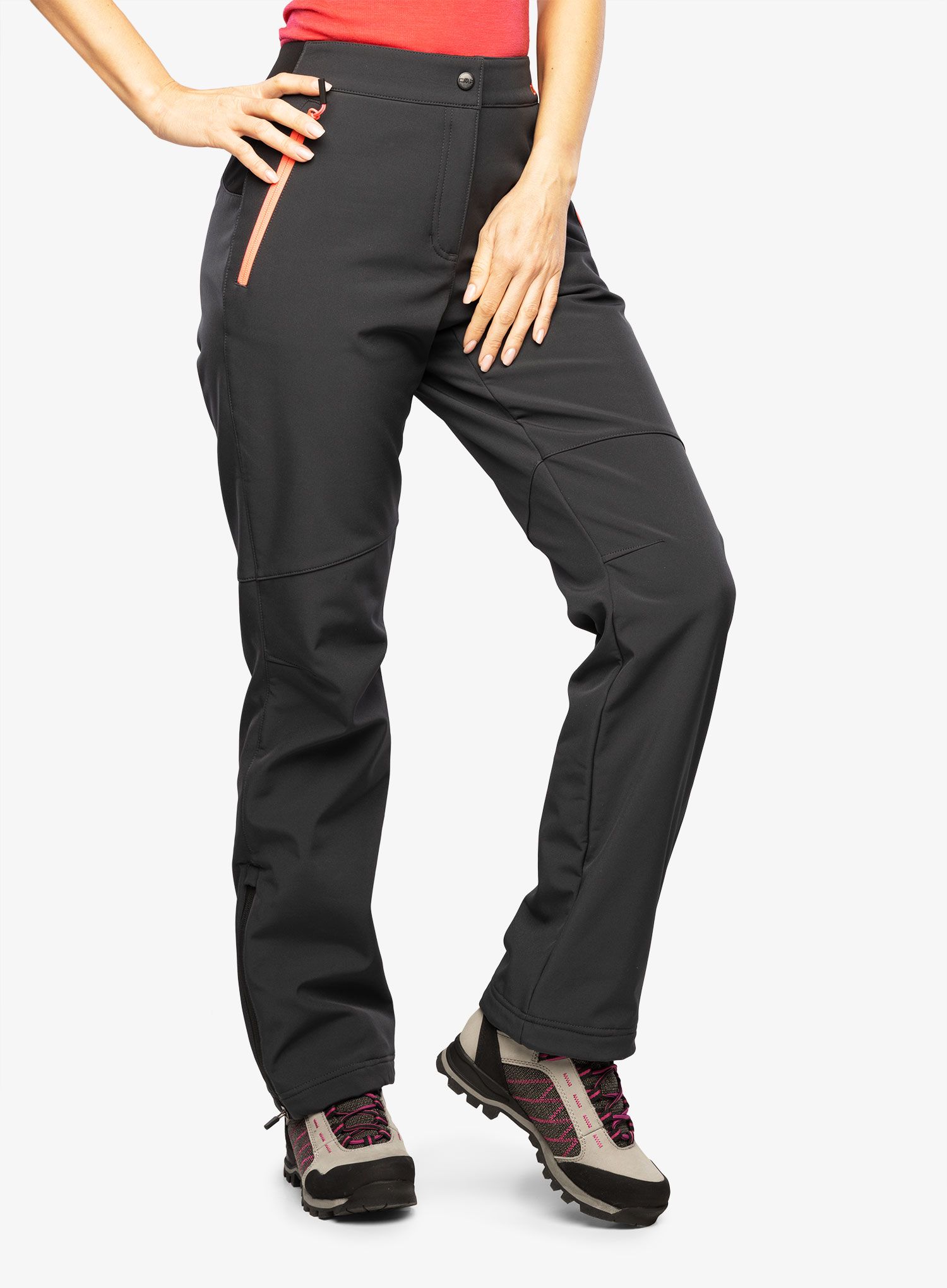 Штани туристичні жіночі CMP June Long Pant - antracite