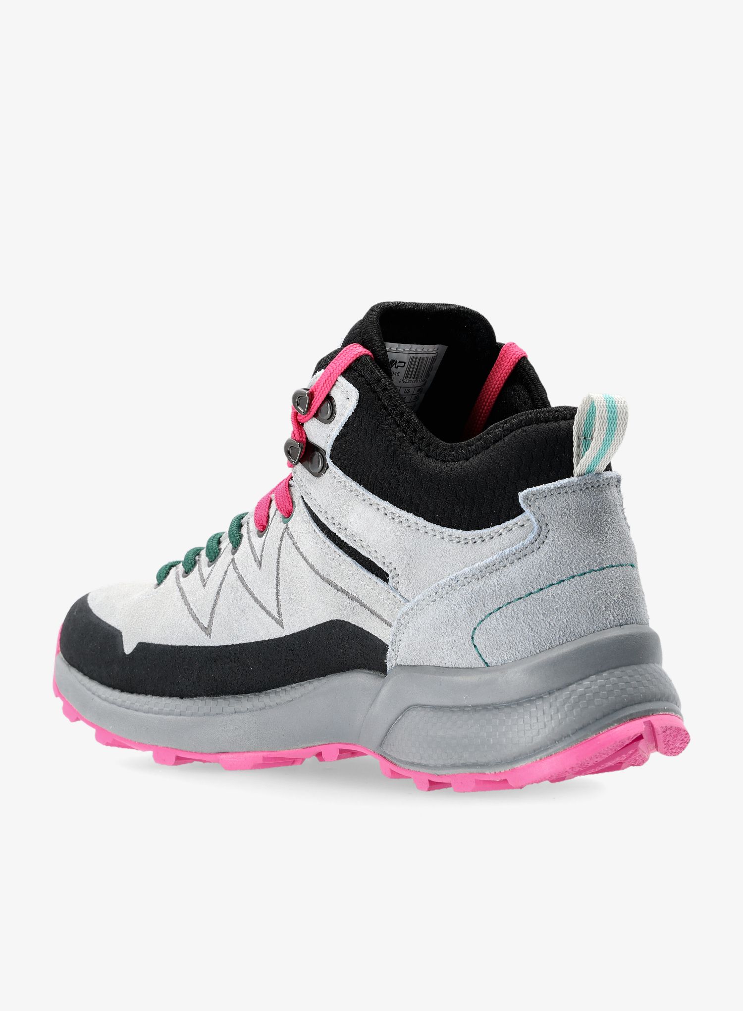 Черевики туристичні жіночі CMP Kaleepso Mid Hiking Shoe WP - grey/menta
