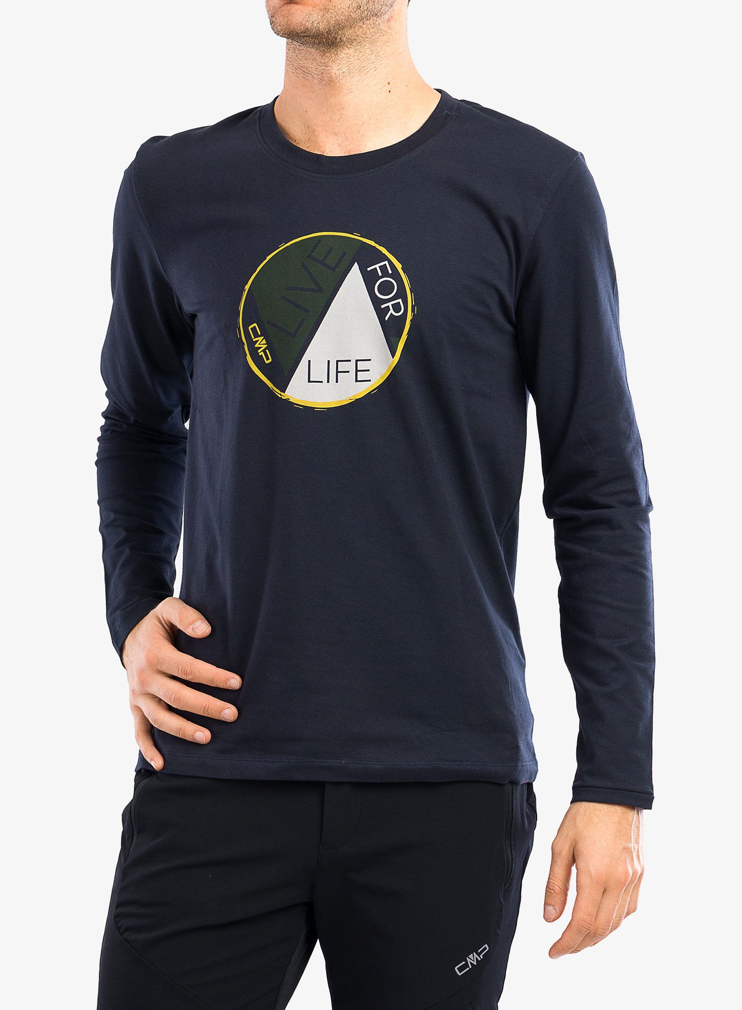 Кофта CMP Karel T-Shirt - antracite