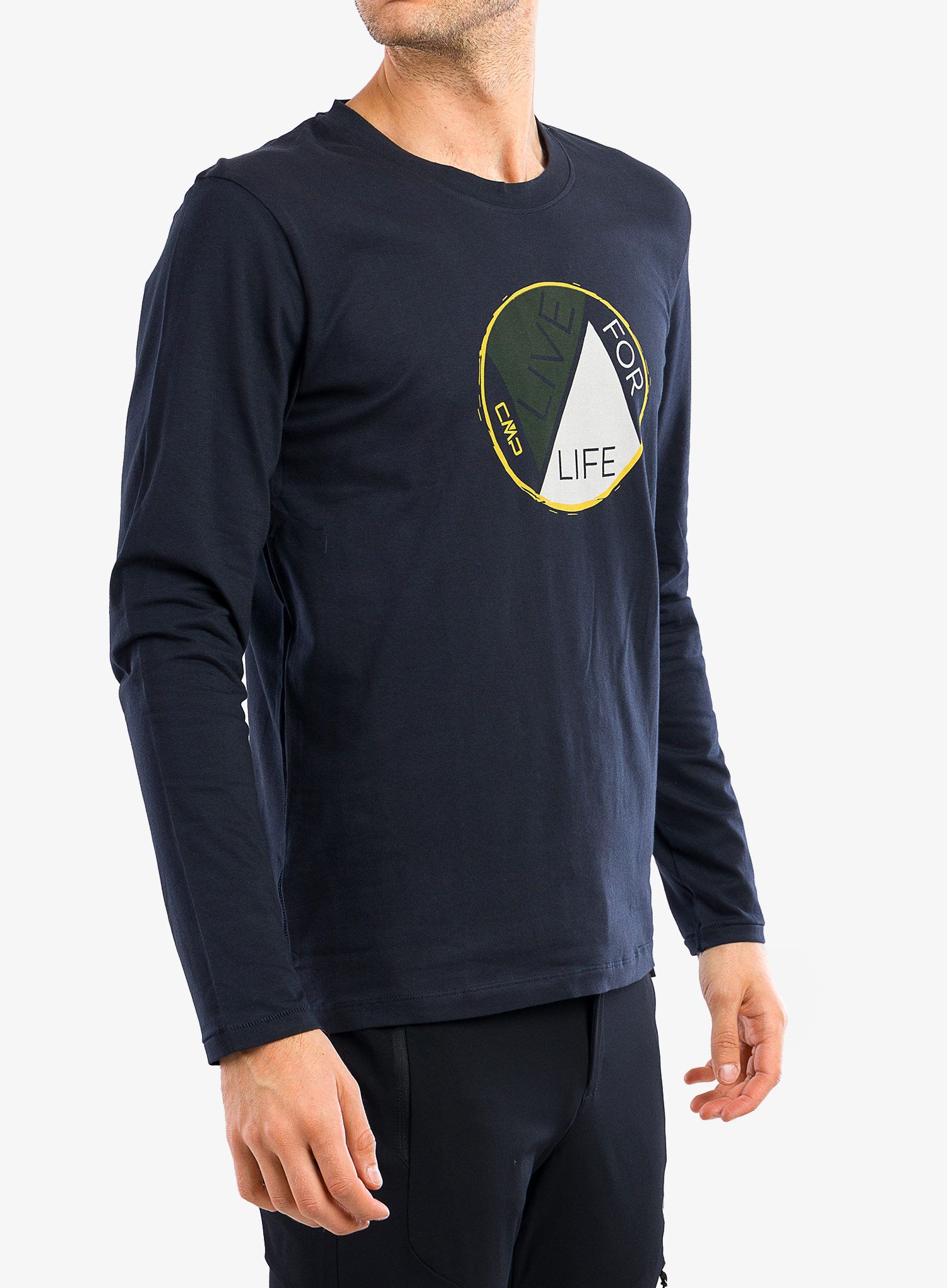 Кофта CMP Karel T-Shirt - antracite