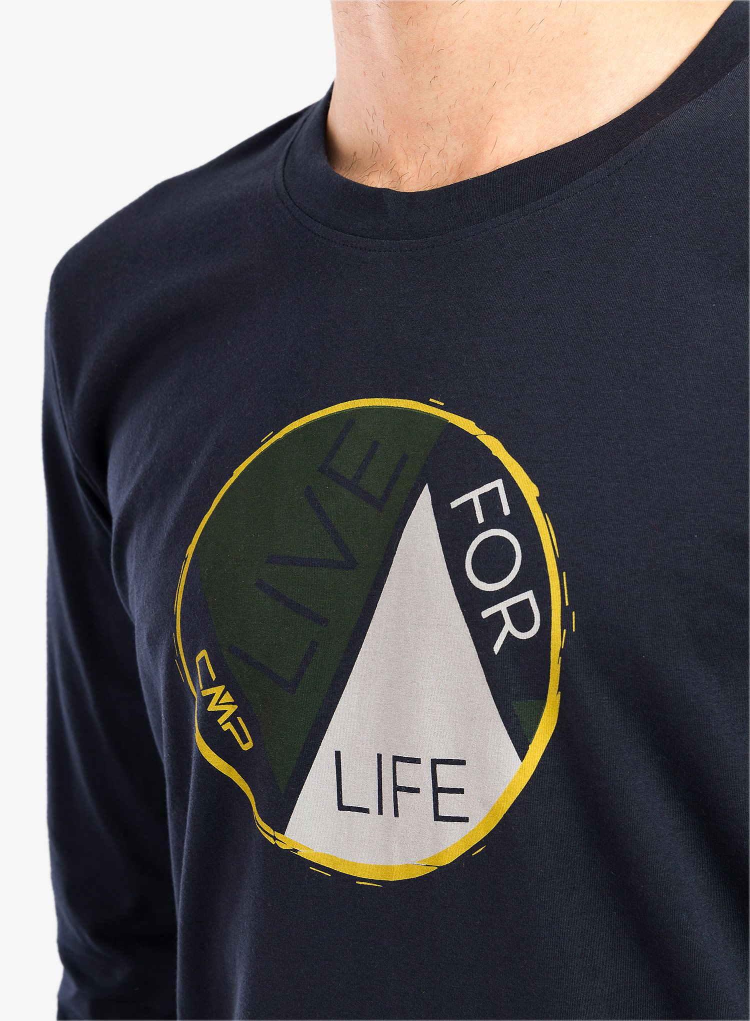 Кофта CMP Karel T-Shirt - antracite