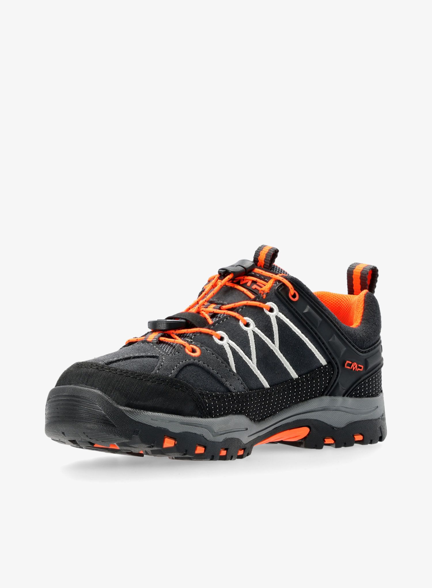 Черевики дитячі CMP Kids Rigel Low Trekking Shoes Wp - antracite-flash orange
