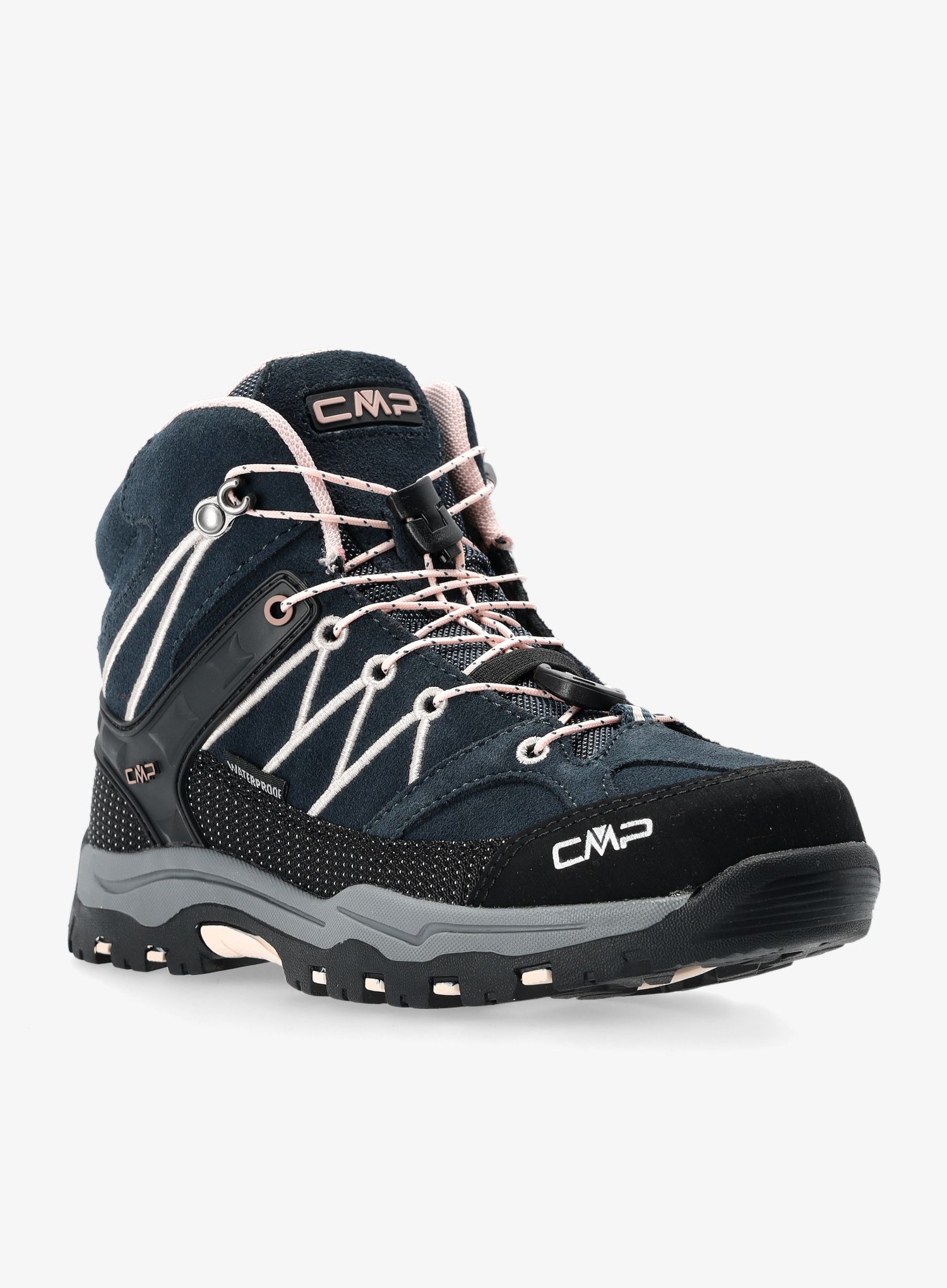 Черевики дитячі CMP Kids Rigel Mid Trekking Shoe WP - asphalt/rose