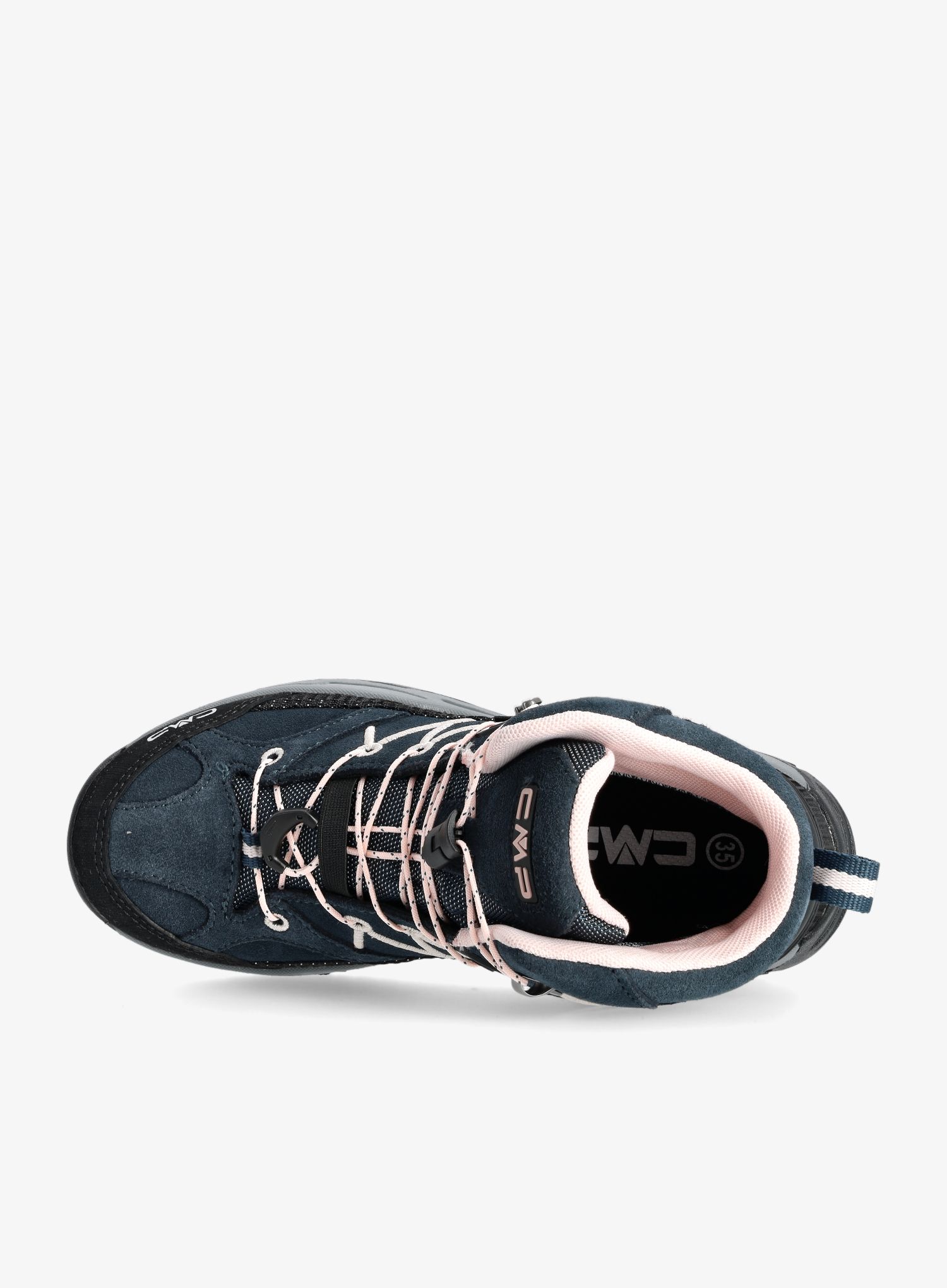 Черевики дитячі CMP Kids Rigel Mid Trekking Shoe WP - asphalt/rose