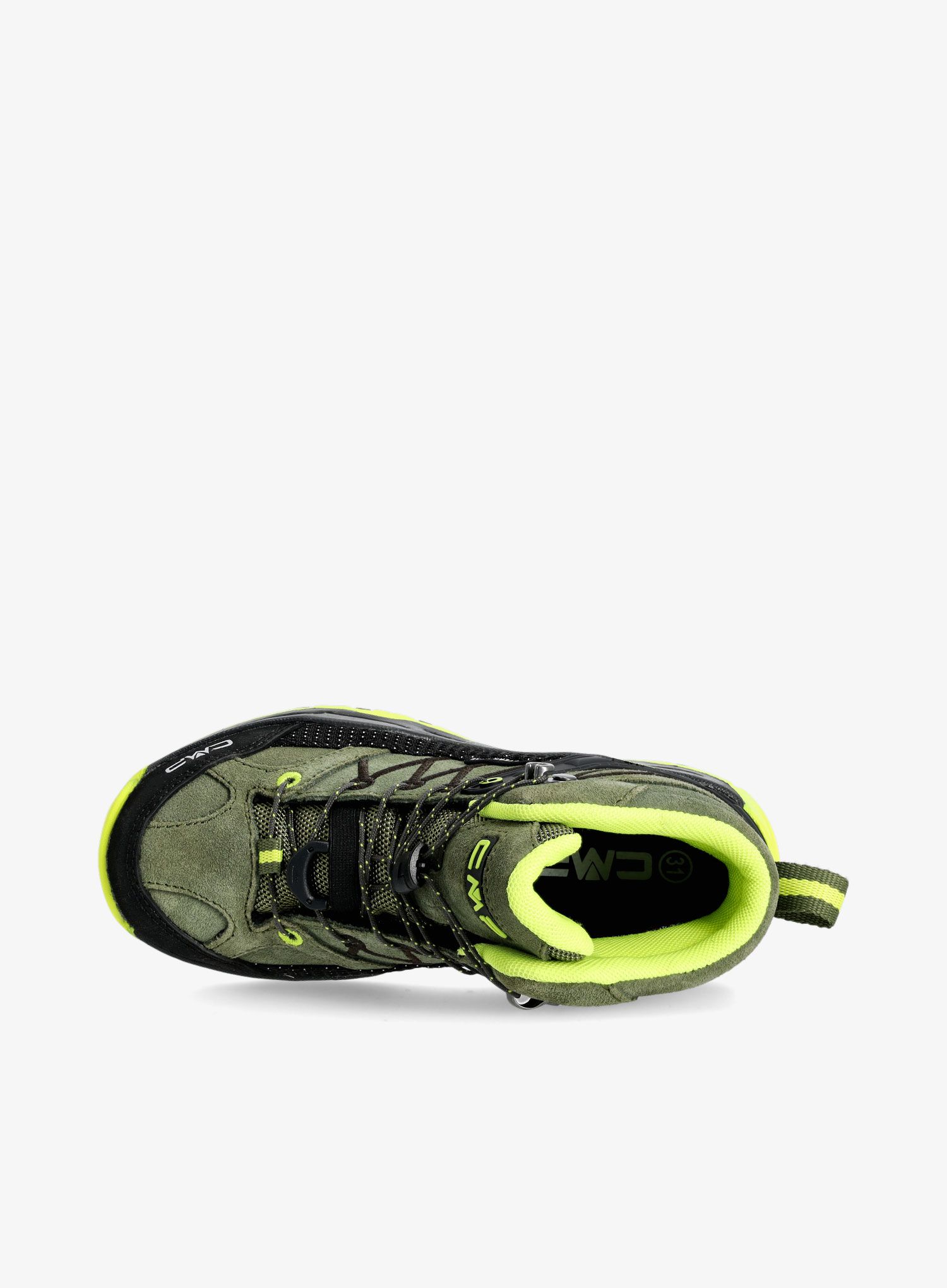 Черевики дитячі CMP Kids Rigel Mid Trekking Shoe WP - basic green
