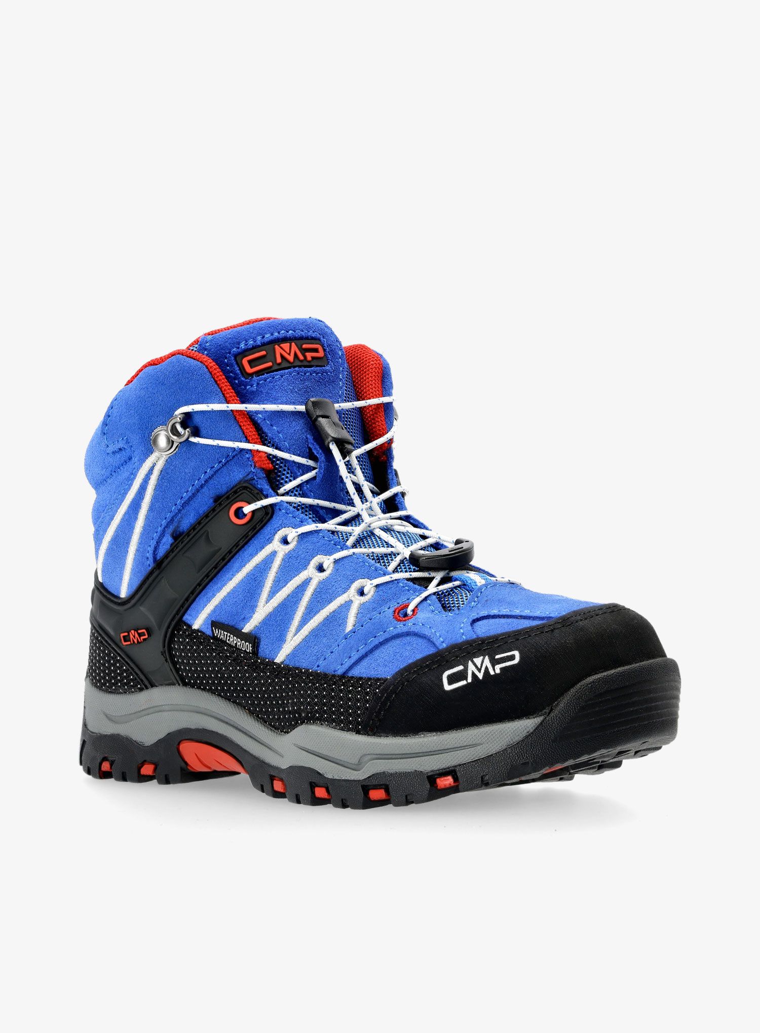 Черевики дитячі CMP Kids Rigel Mid Trekking Shoe Wp - cobalto-stone-fire