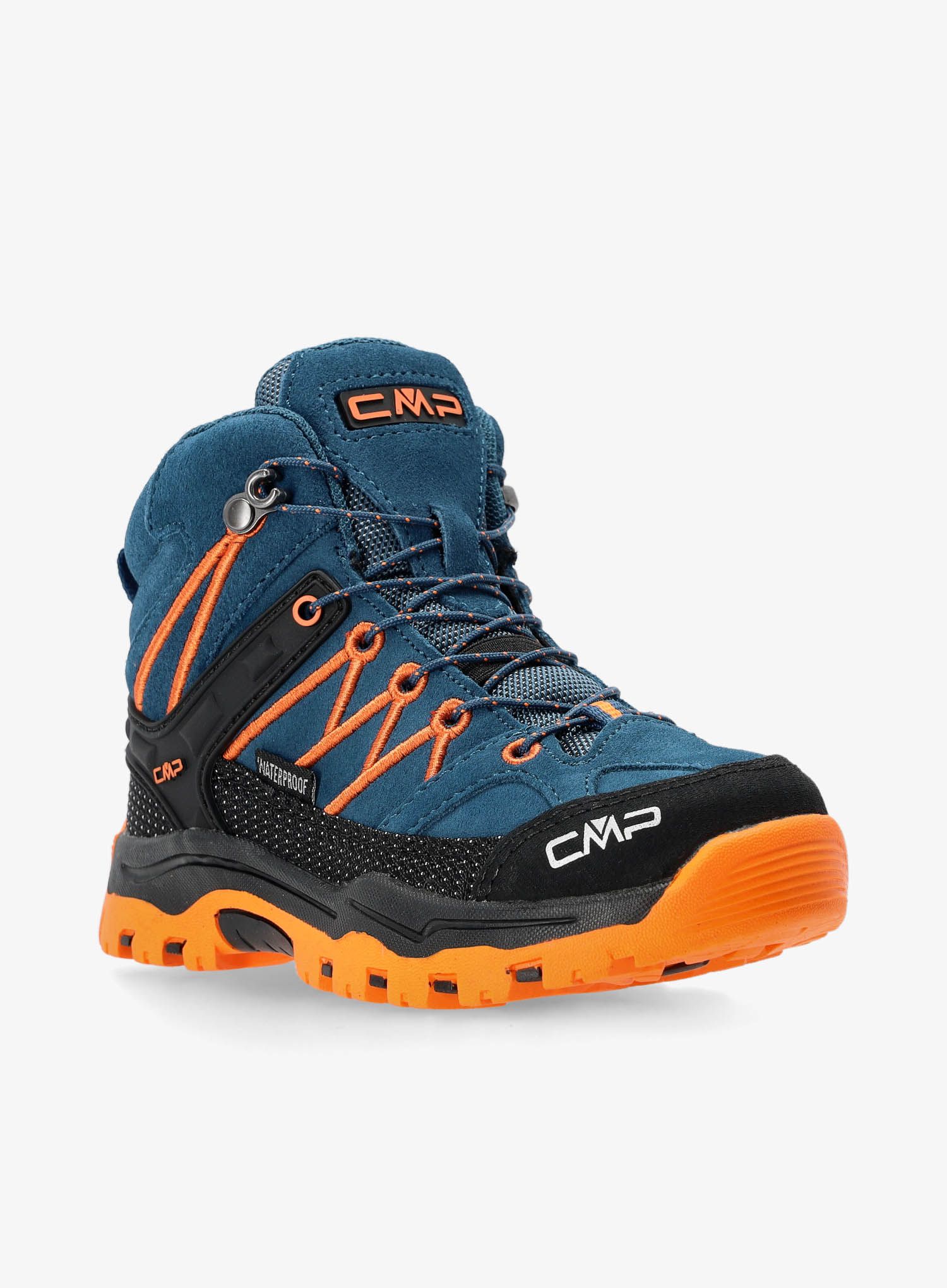 Черевики дитячі CMP Kids Rigel Mid WP - bluesteel/flame