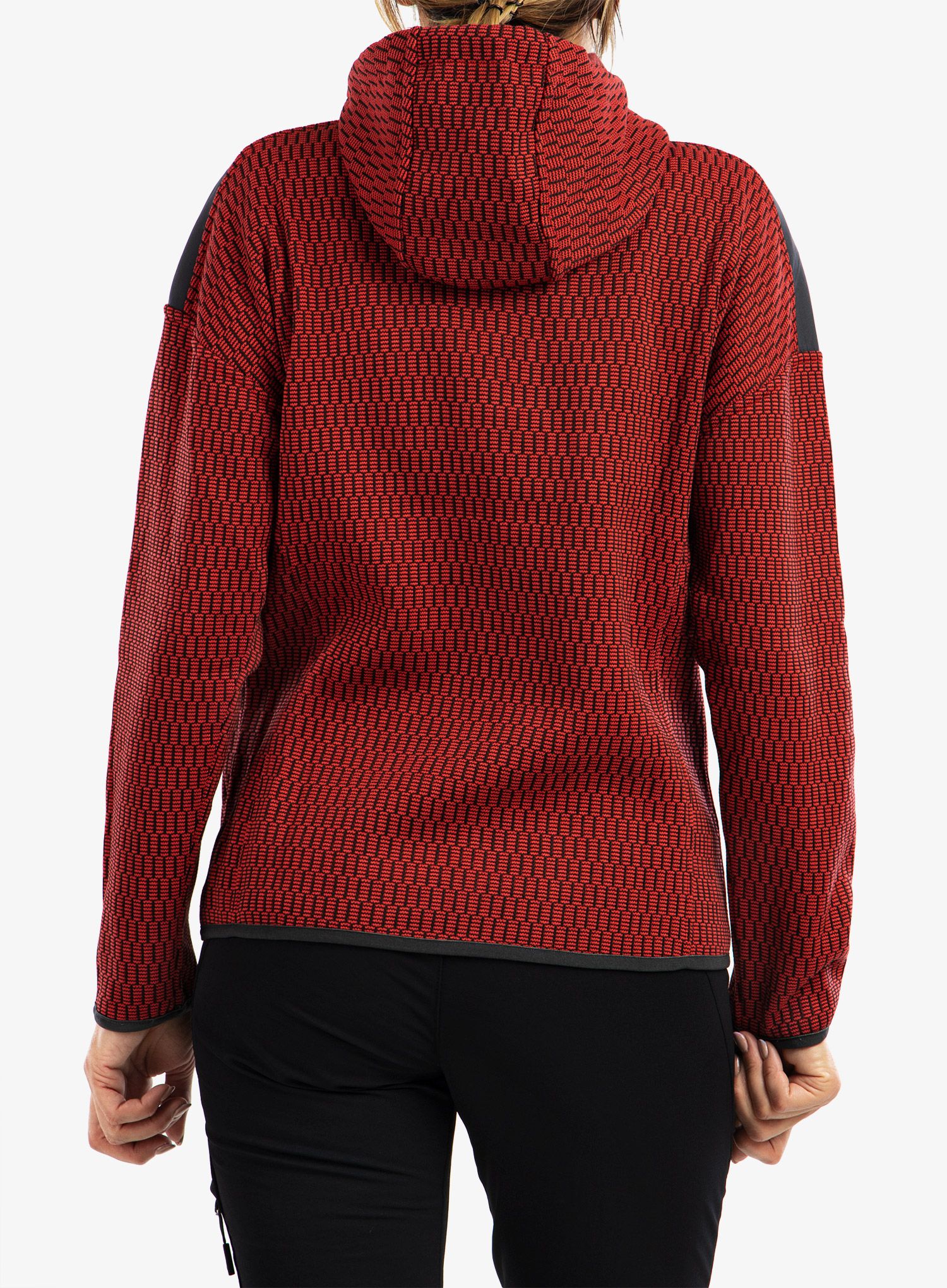 Фліска жіноча CMP Lucy Jacket Fix Hood - campari/antracite