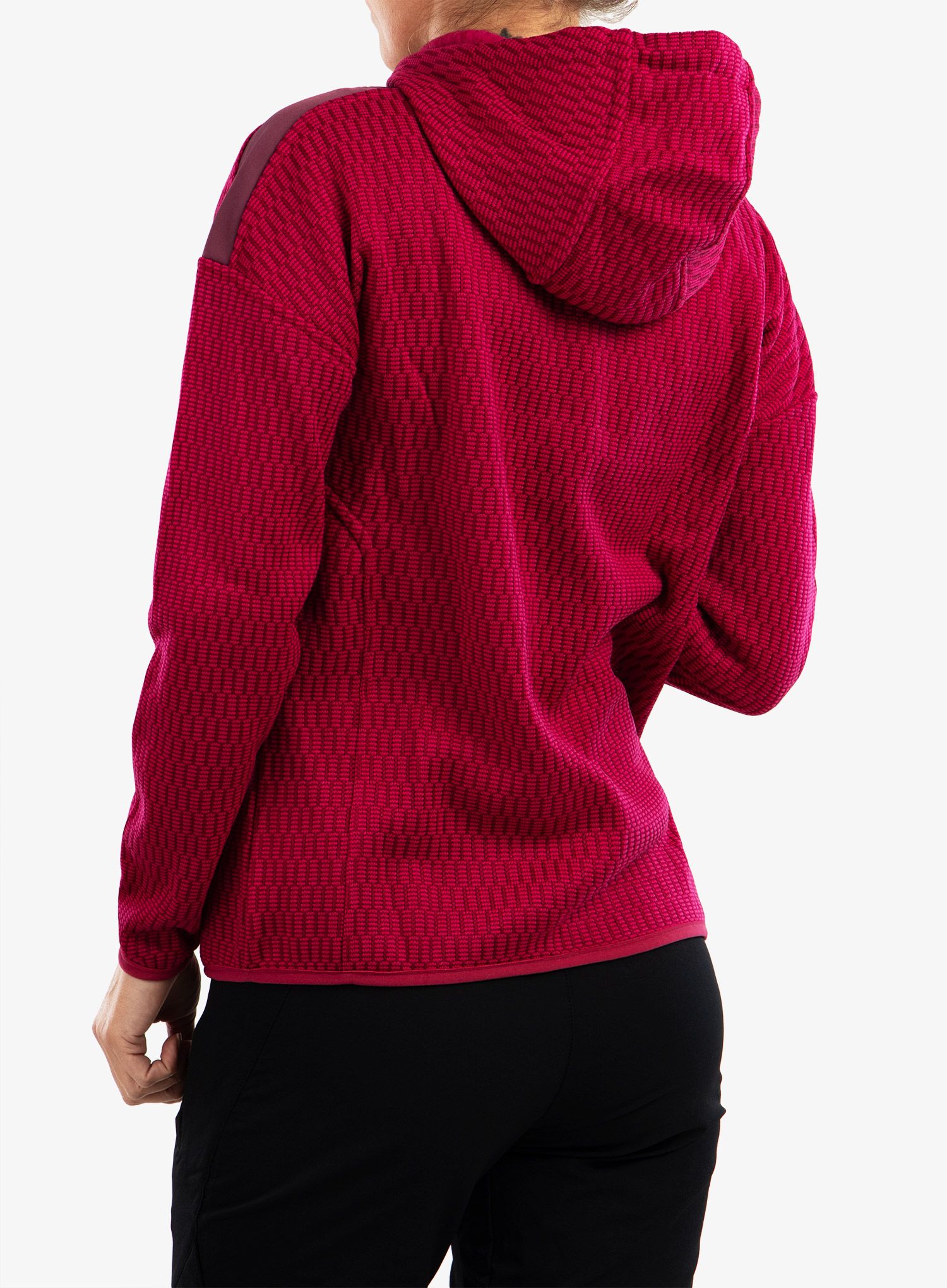 Фліска жіноча CMP Lucy Jacket Fix Hood - fucsia/amaranto