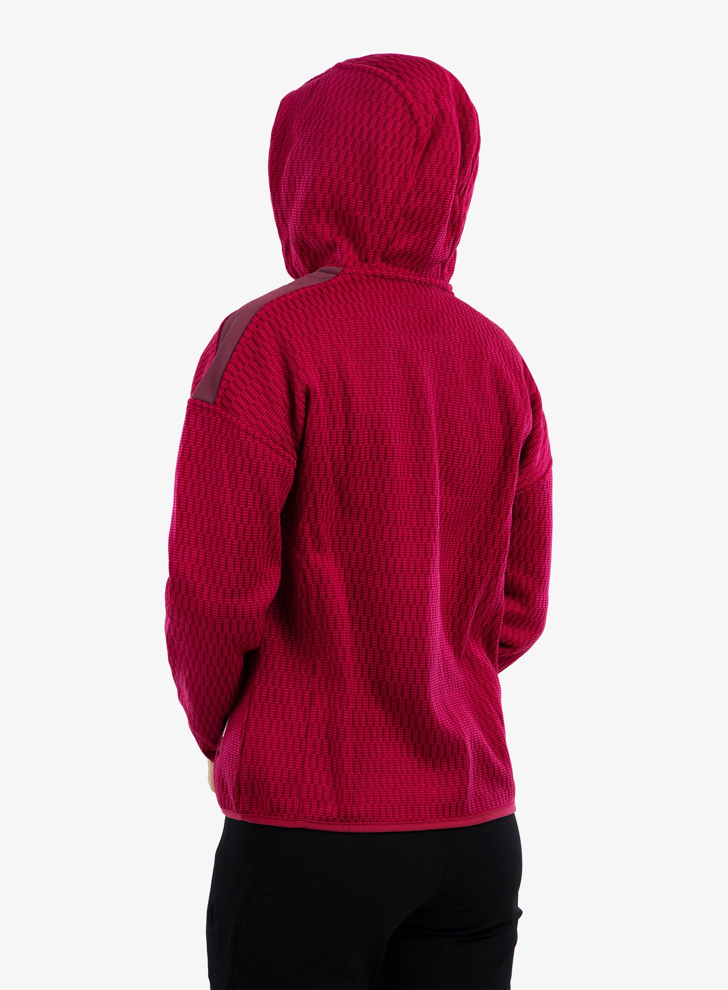 Фліска жіноча CMP Lucy Jacket Fix Hood - fucsia/amaranto