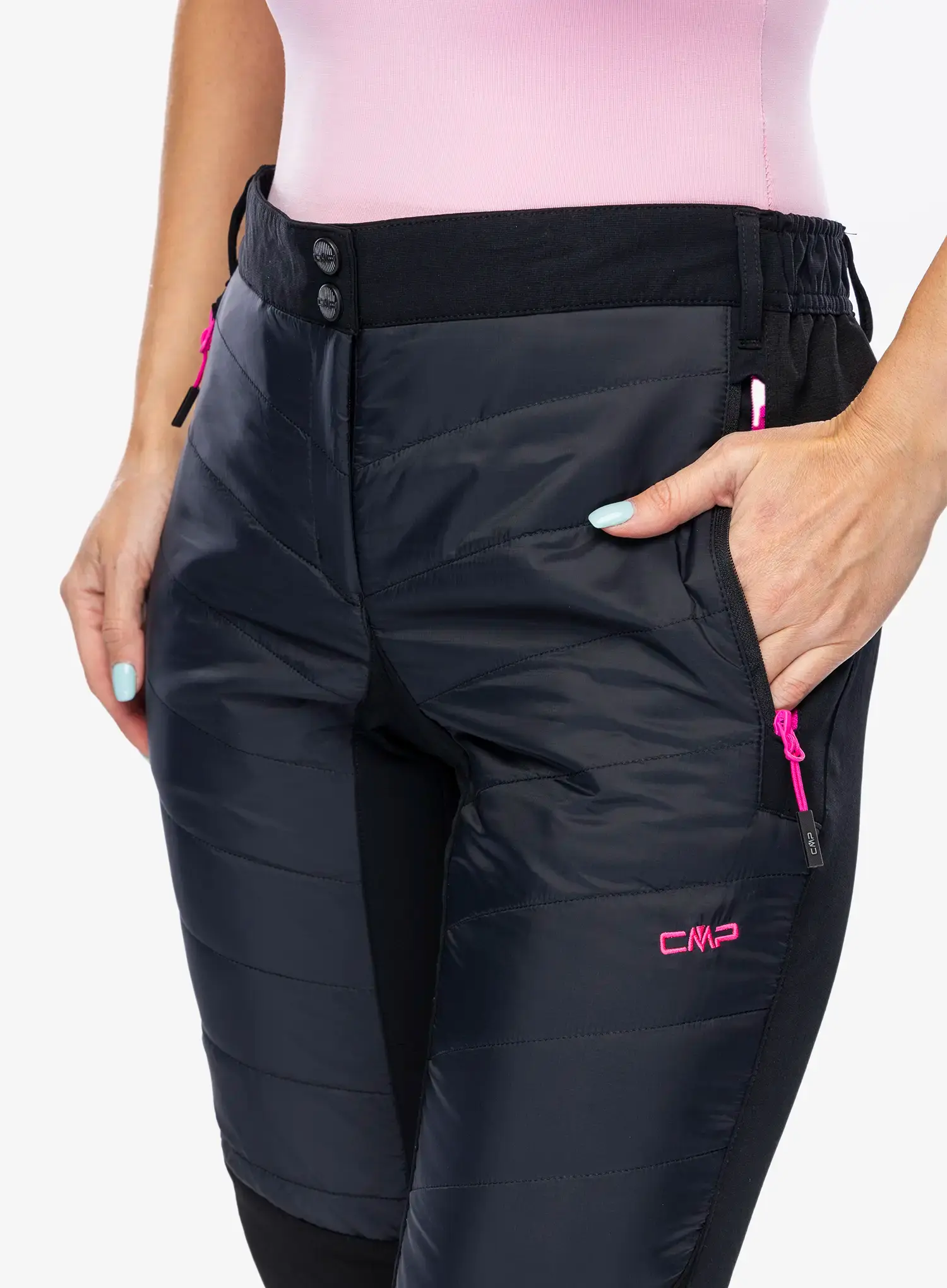 Штани туристичні жіночі CMP Marina Pant - nero/festival