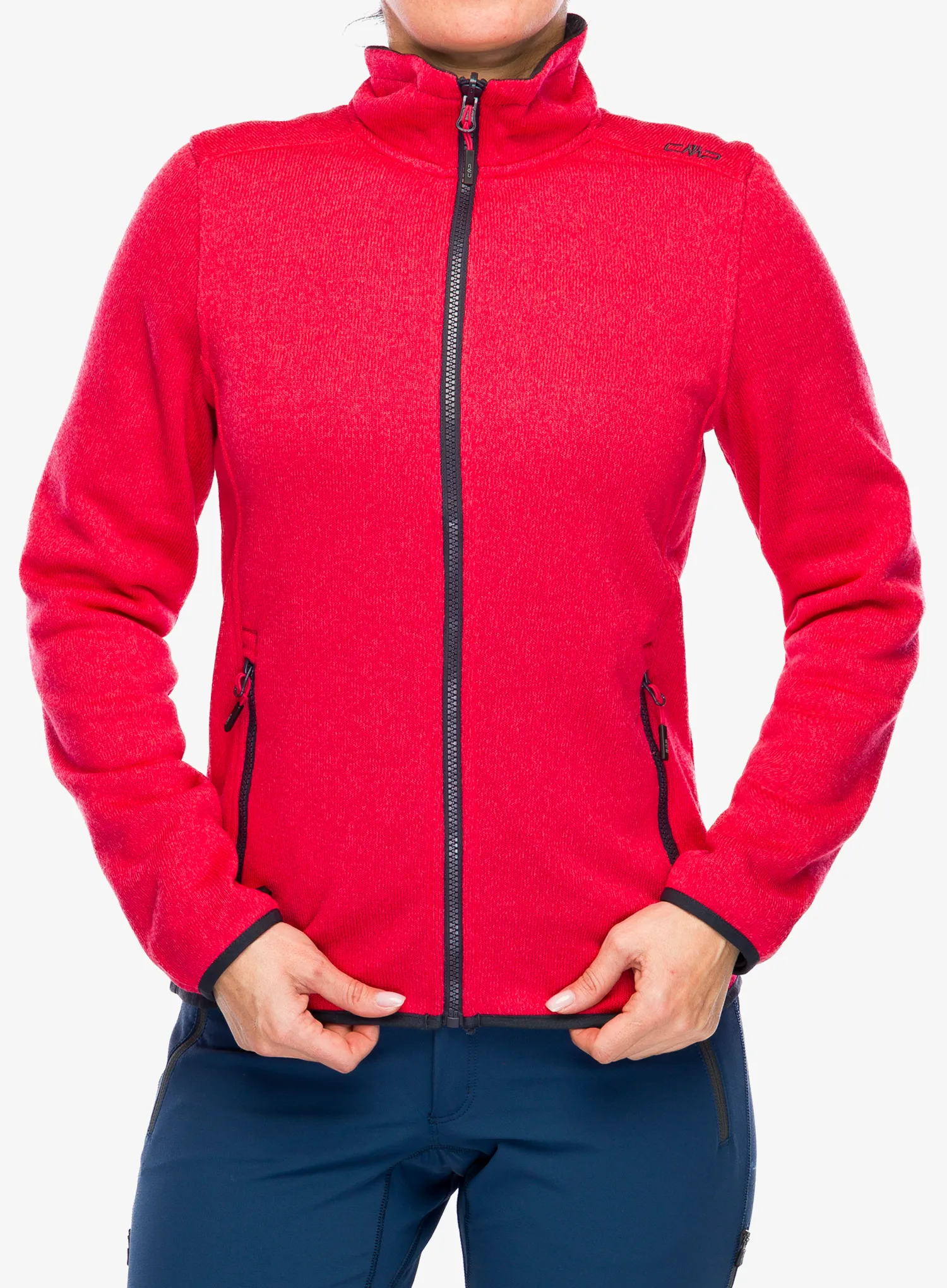 Куртка 3в1 жіноча CMP Page Jacket Zip Hood Detachble Inn.Jacket - antracite/corallo