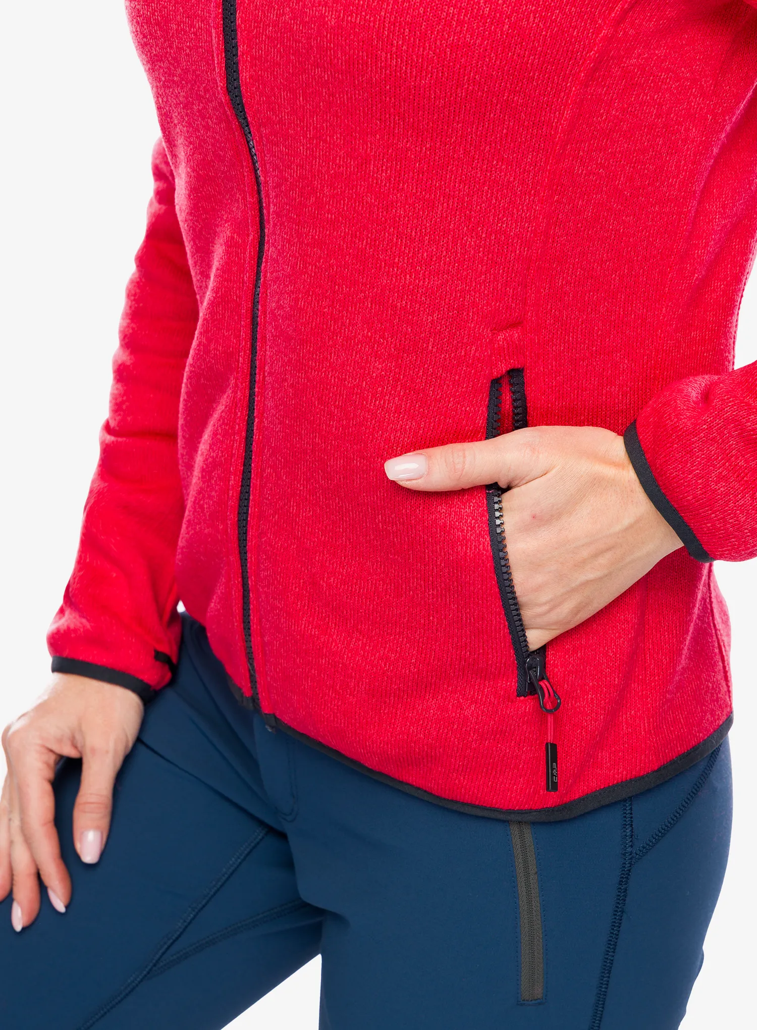 Куртка 3в1 жіноча CMP Page Jacket Zip Hood Detachble Inn.Jacket - antracite/corallo