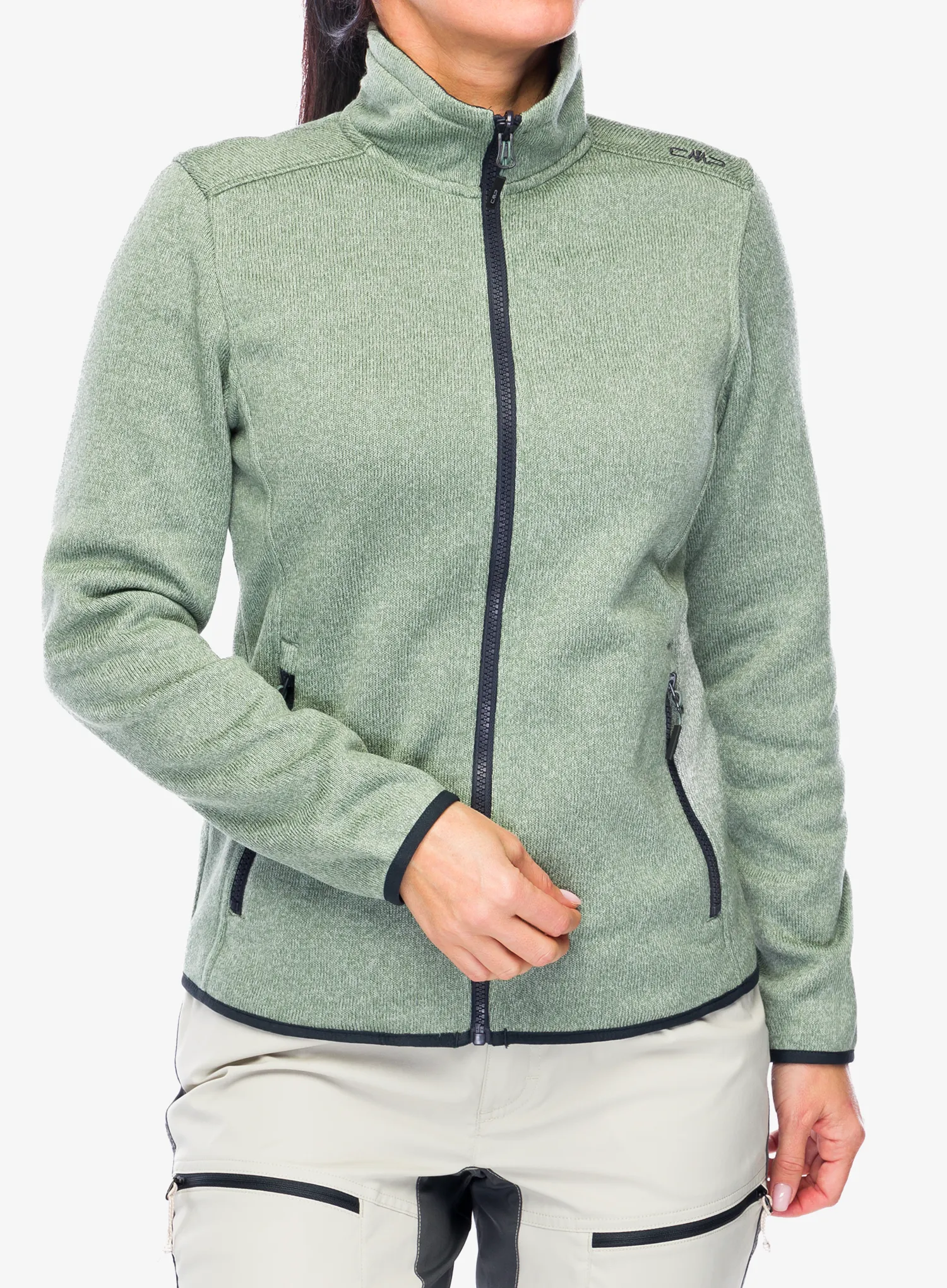 Куртка 3в1 жіноча CMP Page Jacket Zip Hood Detachble Inn.Jacket - mineral