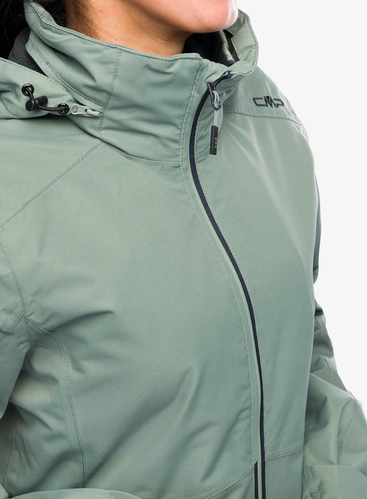 Куртка 3в1 жіноча CMP Page Jacket Zip Hood Detachble Inn.Jacket - mineral