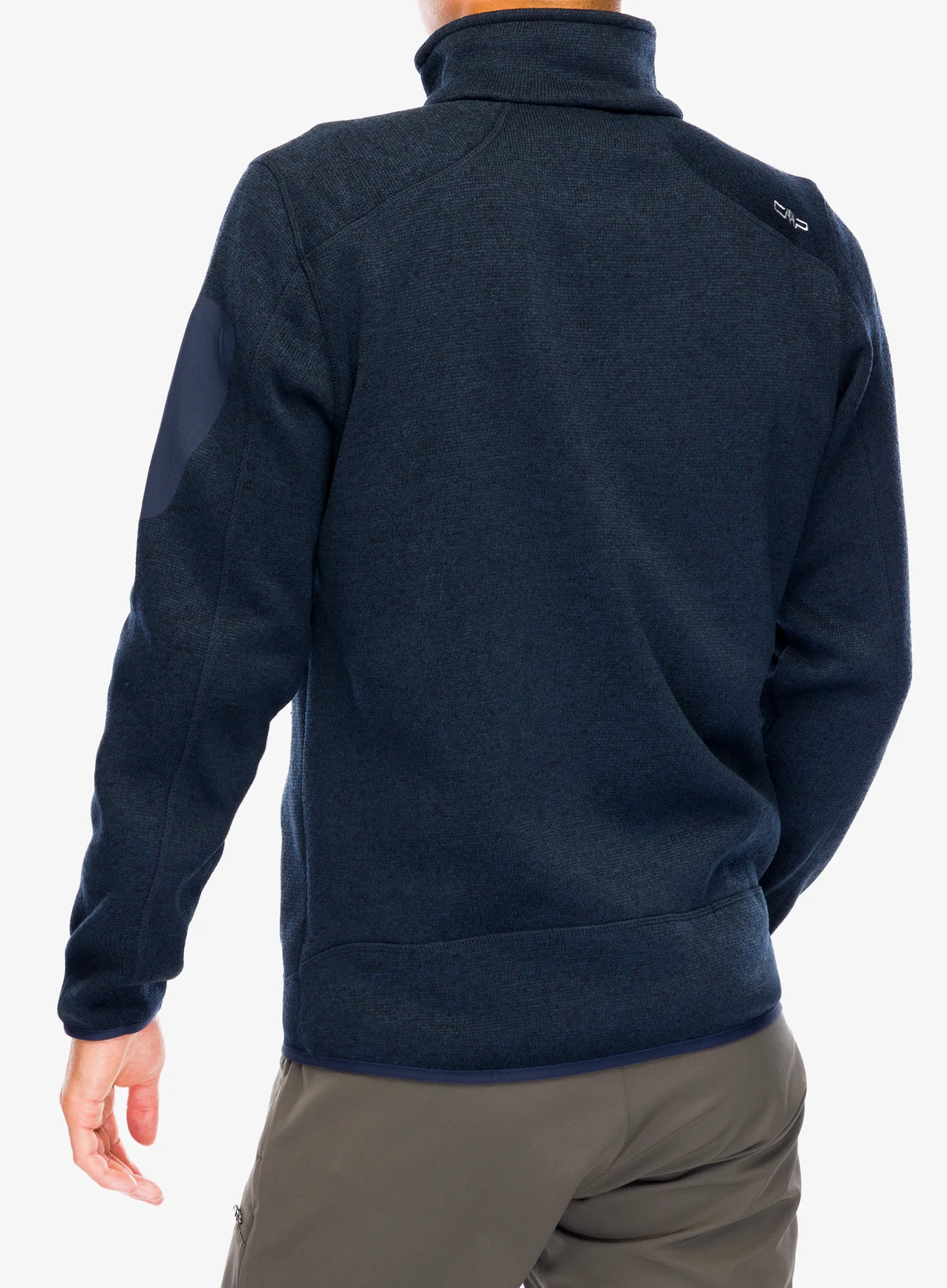 Фліска CMP Perl Jacket Knitted - b.blue/antracite