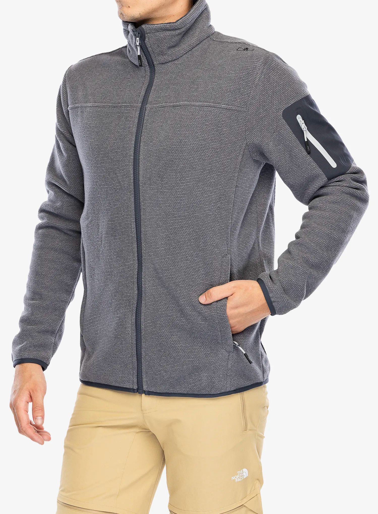 Фліска CMP Perry Jacket - grey/titanio