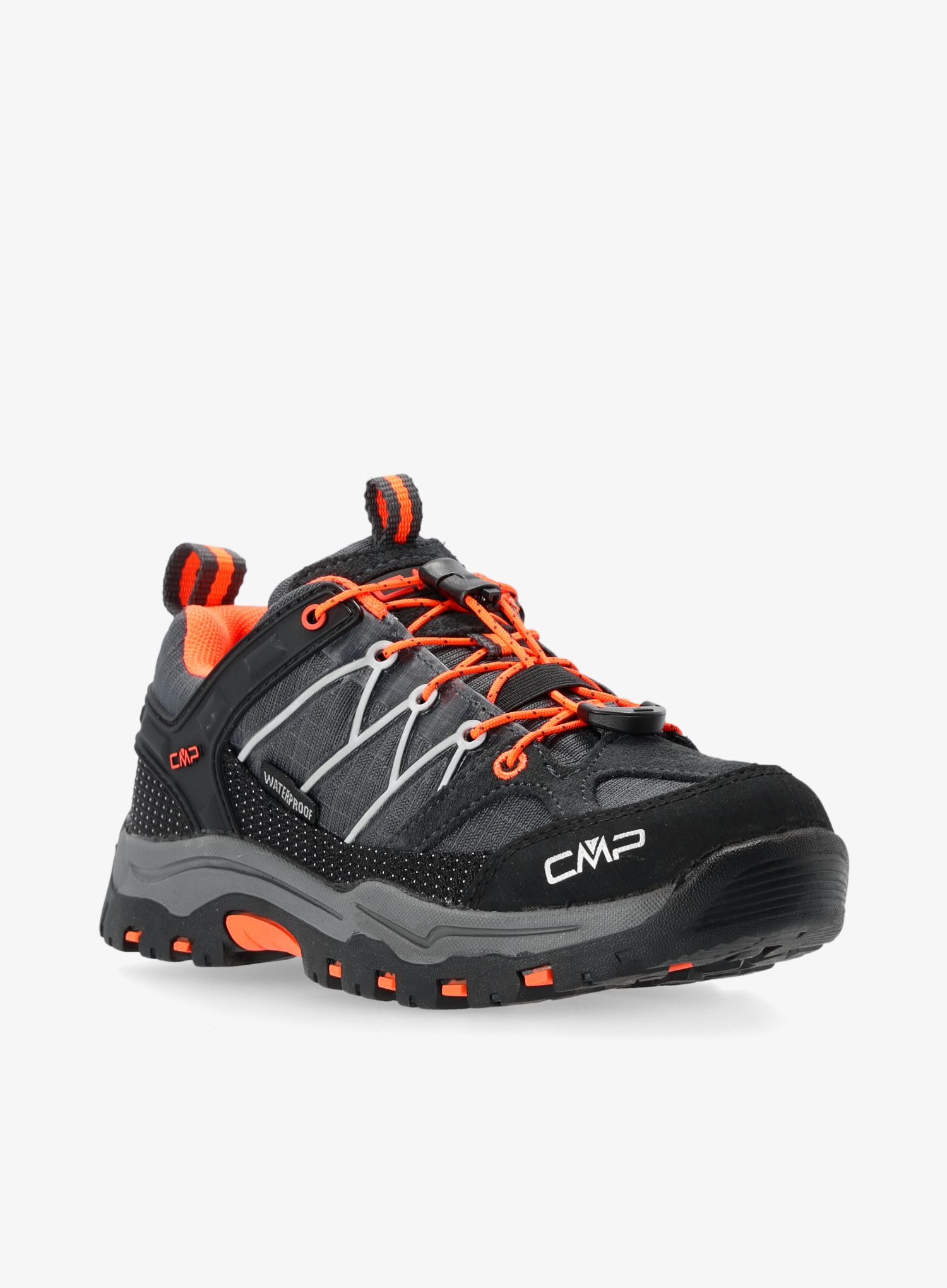 Черевики дитячі CMP Rigel Low Trekking Shoe WP - antracite/flash orange