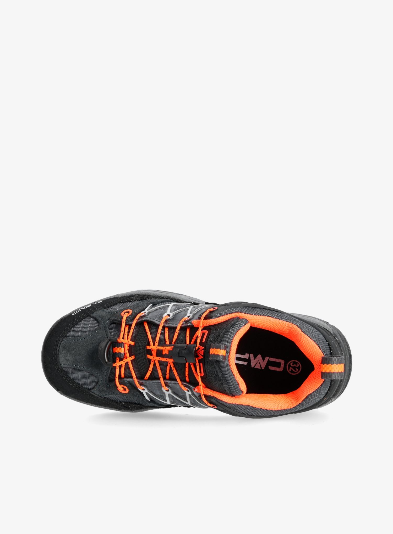 Черевики дитячі CMP Rigel Low Trekking Shoe WP - antracite/flash orange