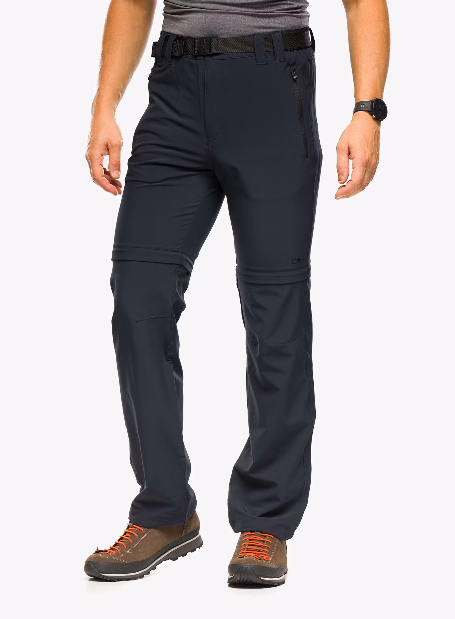 Штани CMP Rule Zip Off Pant Stretch Polyester - antracite