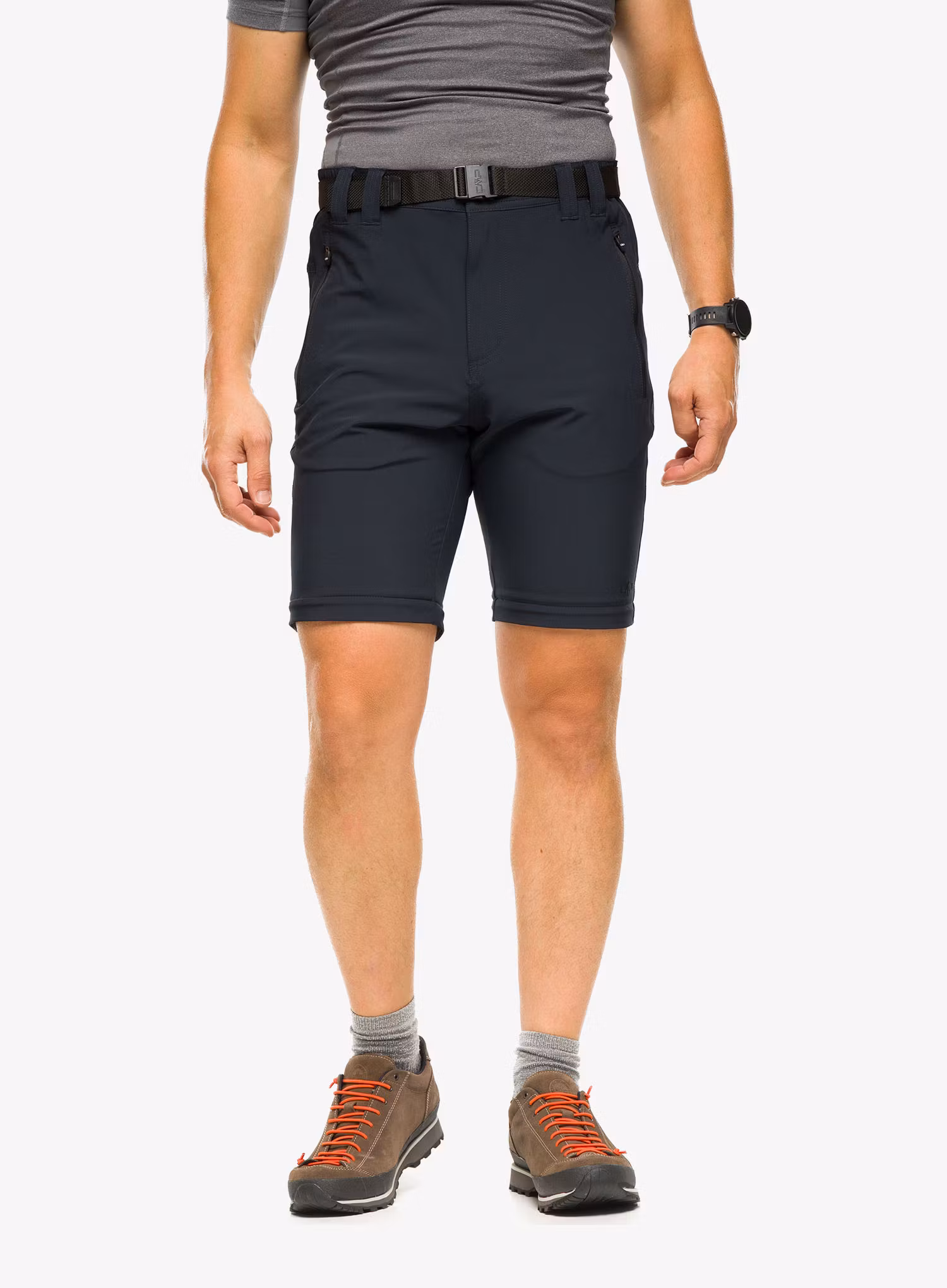 Штани CMP Rule Zip Off Pant Stretch Polyester - antracite