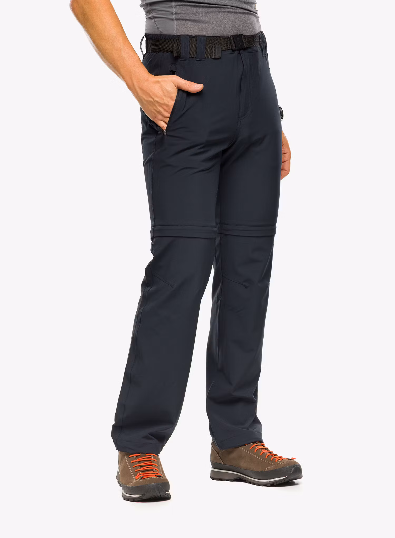 Штани CMP Rule Zip Off Pant Stretch Polyester - antracite