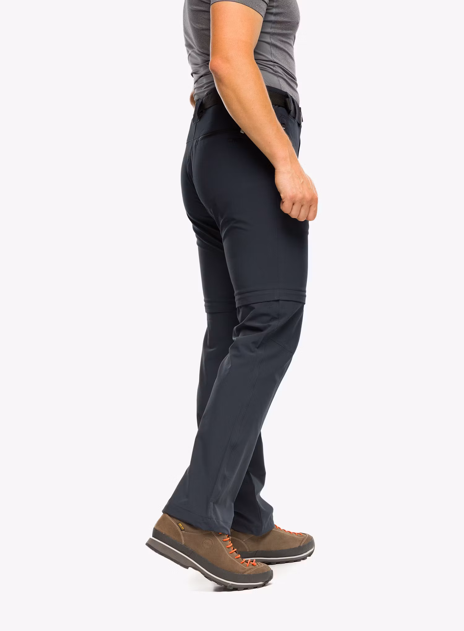 Штани CMP Rule Zip Off Pant Stretch Polyester - antracite