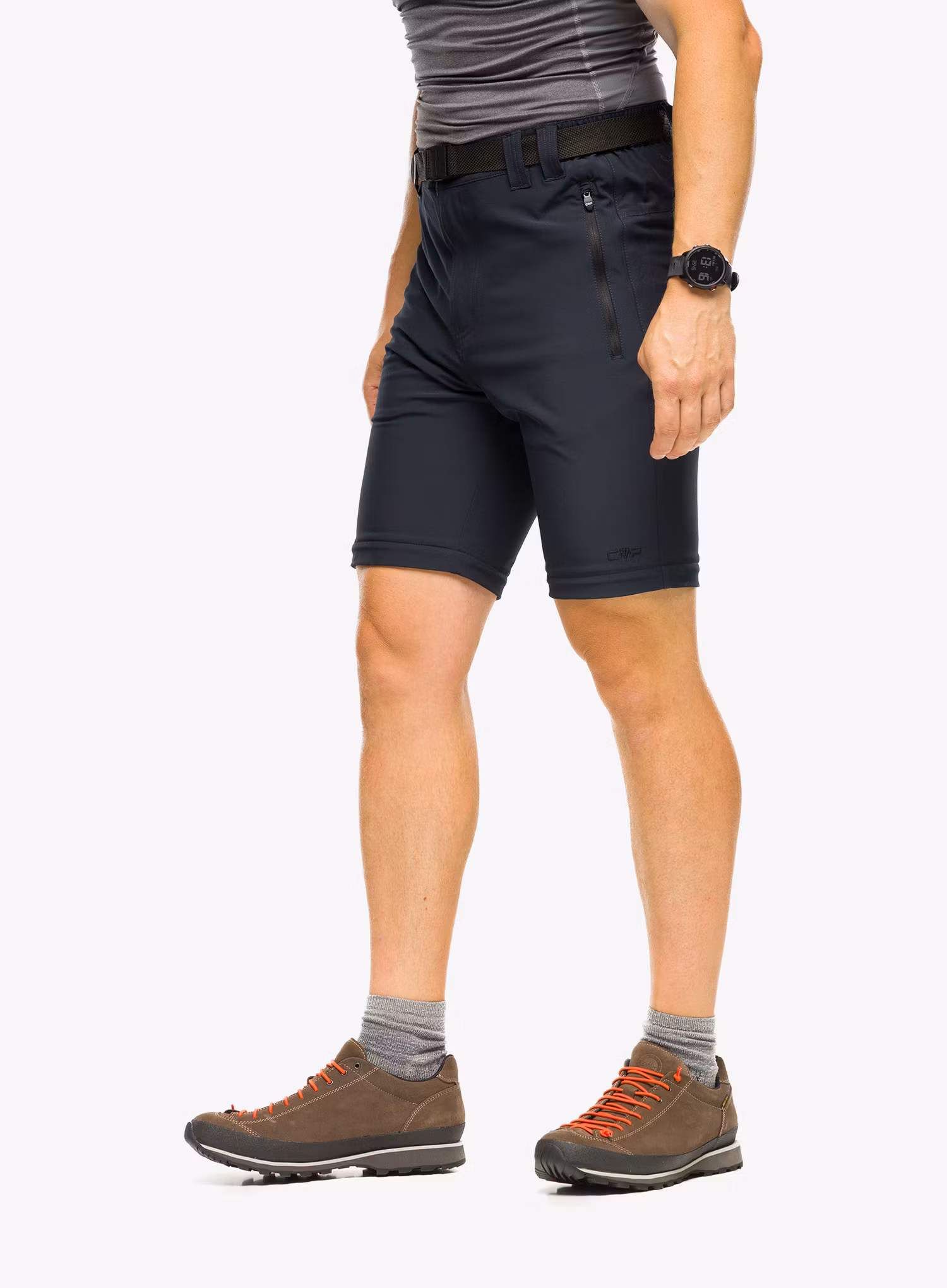 Штани CMP Rule Zip Off Pant Stretch Polyester - antracite