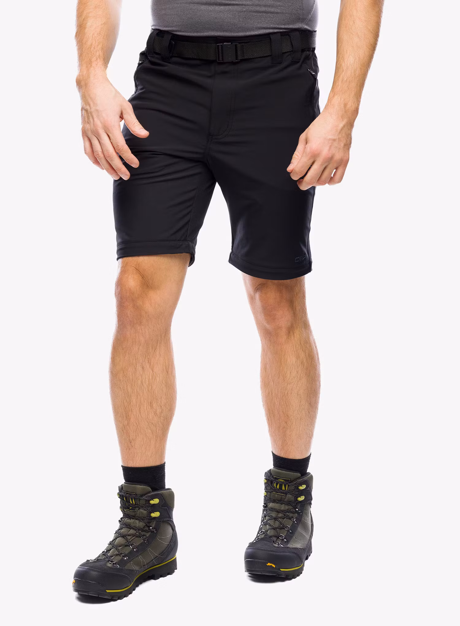 Штани CMP Rule Zip Off Pant Stretch Polyester - nero