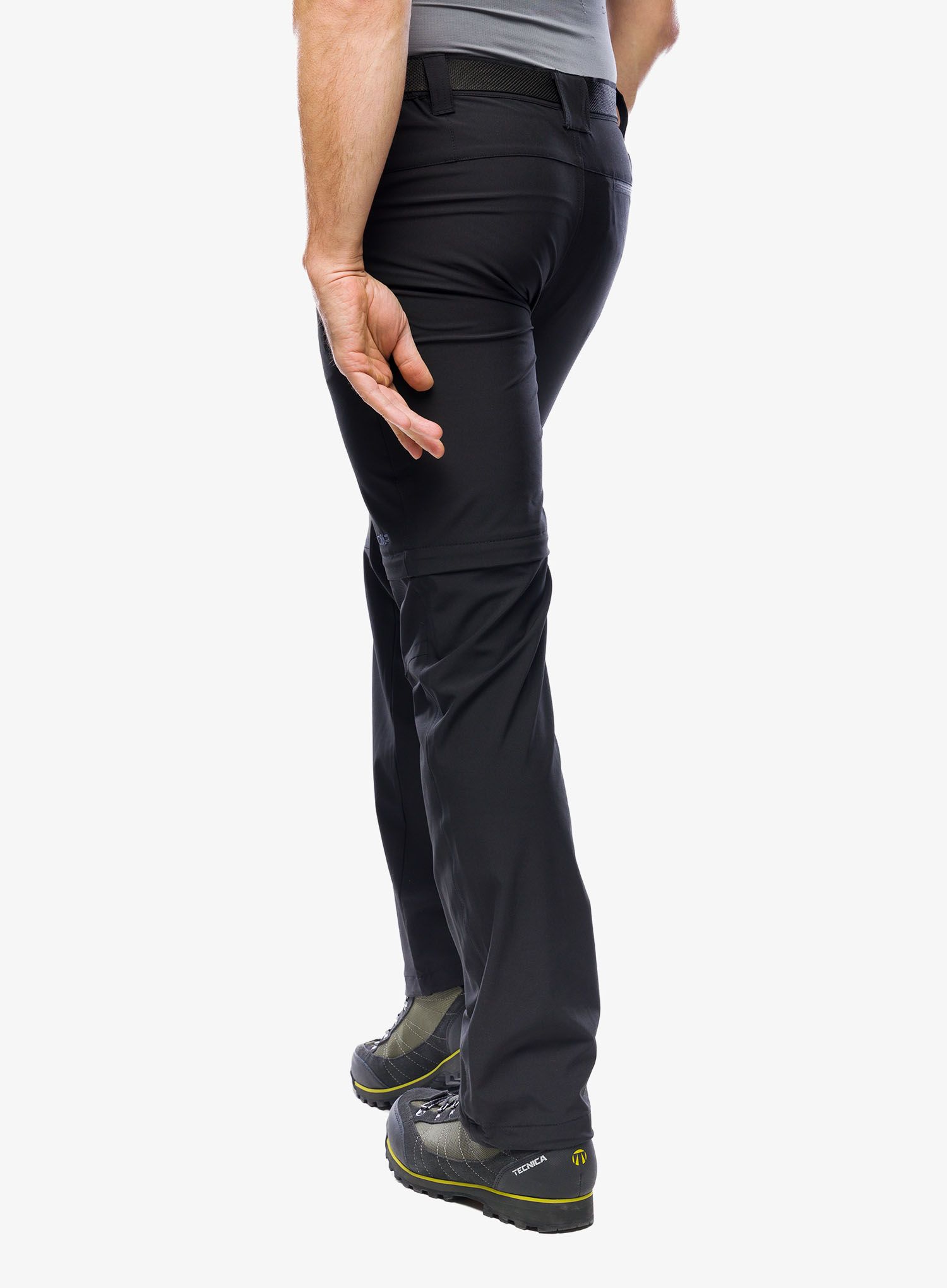 Штани CMP Rule Zip Off Pant Stretch Polyester - nero