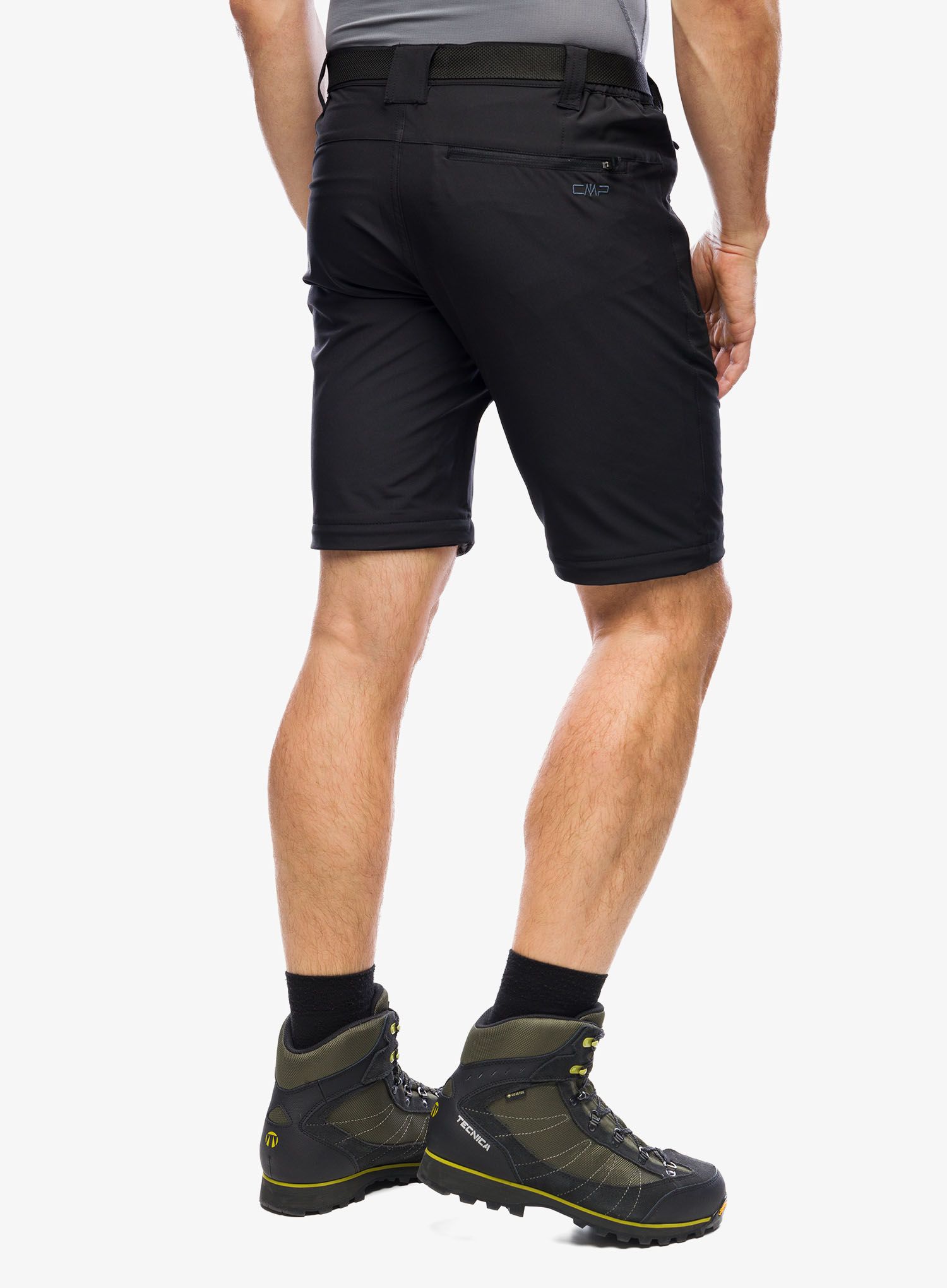 Штани CMP Rule Zip Off Pant Stretch Polyester - nero