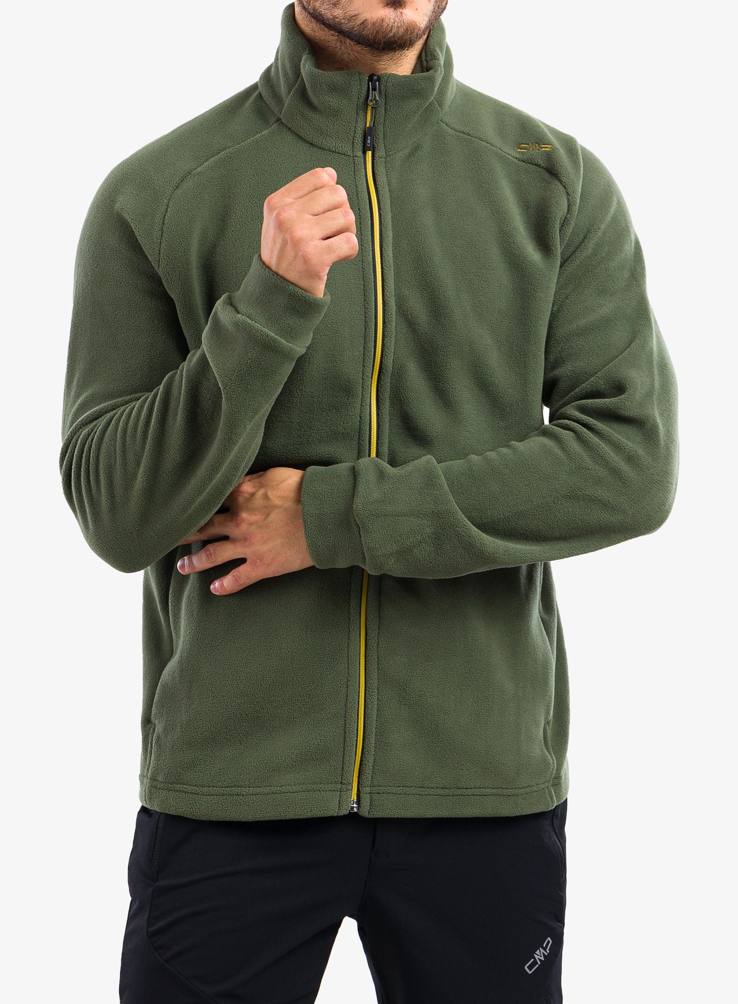Кофта на замку CMP Spade Jacket - oil green