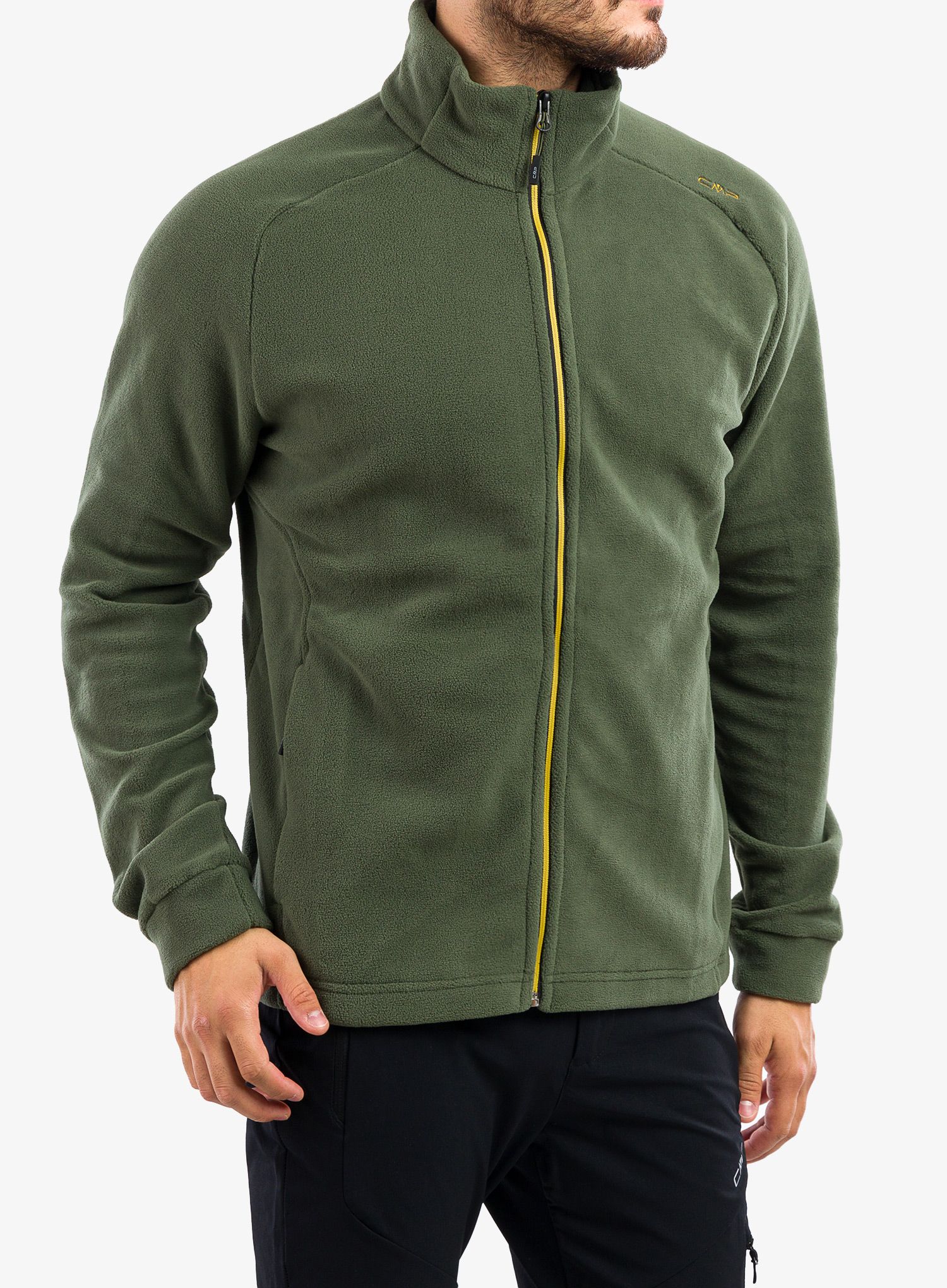 Кофта на замку CMP Spade Jacket - oil green