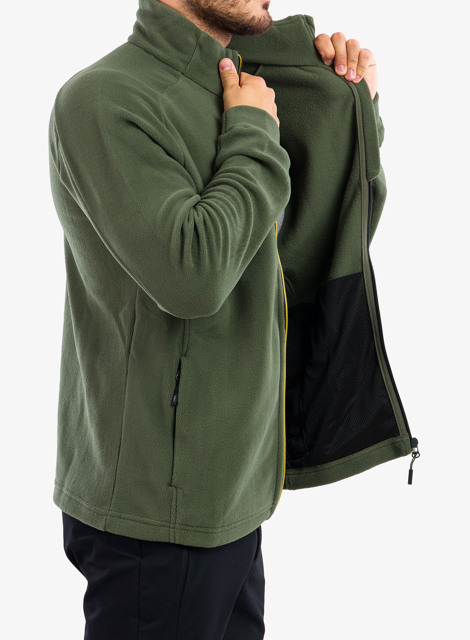 Кофта на замку CMP Spade Jacket - oil green