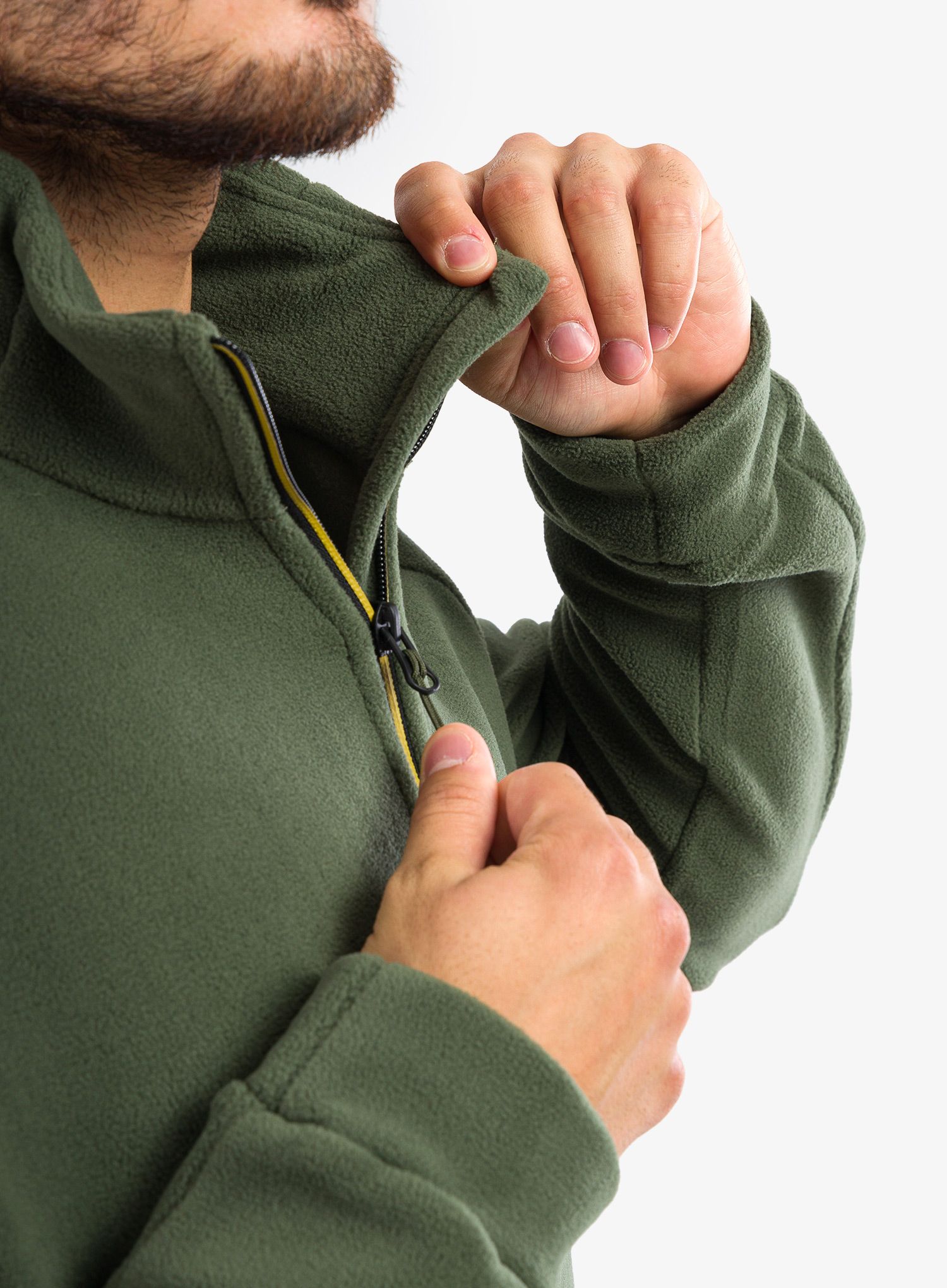 Кофта на замку CMP Spade Jacket - oil green