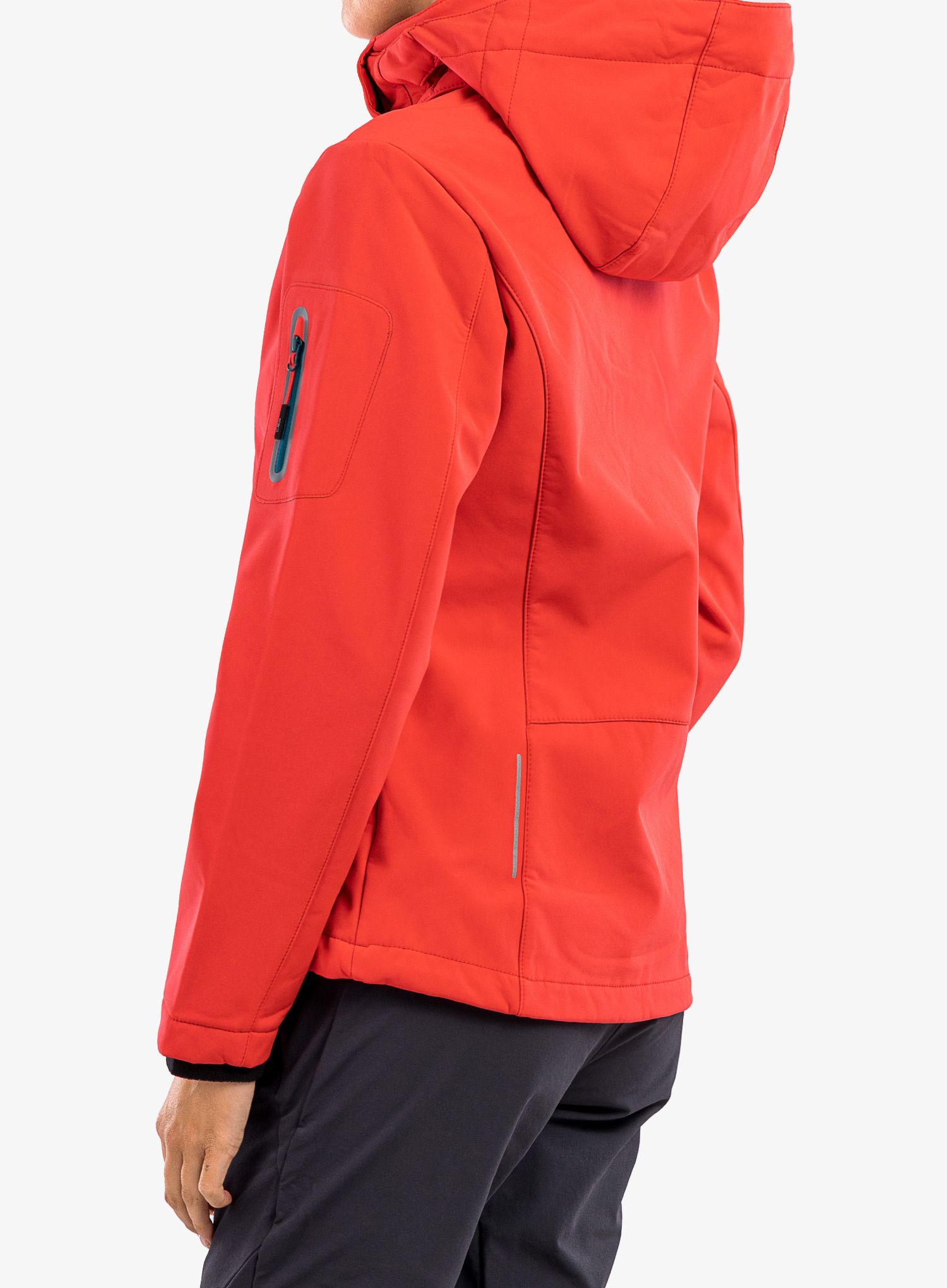 Куртка softshell жіноча CMP Terra Jacket Zip Hood - campari