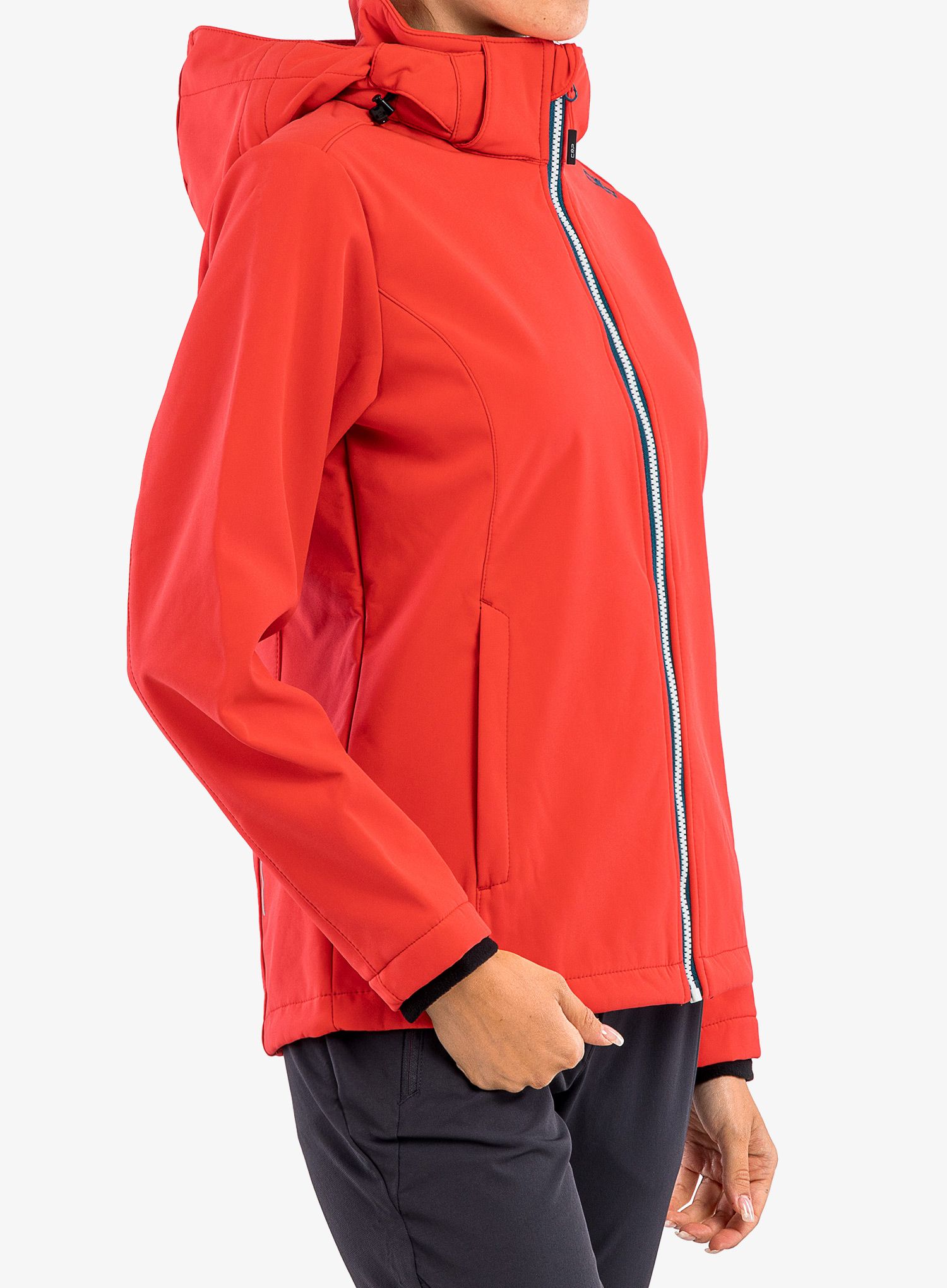 Куртка softshell жіноча CMP Terra Jacket Zip Hood - campari