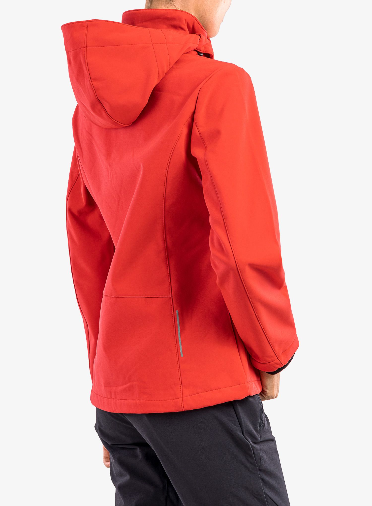 Куртка softshell жіноча CMP Terra Jacket Zip Hood - campari