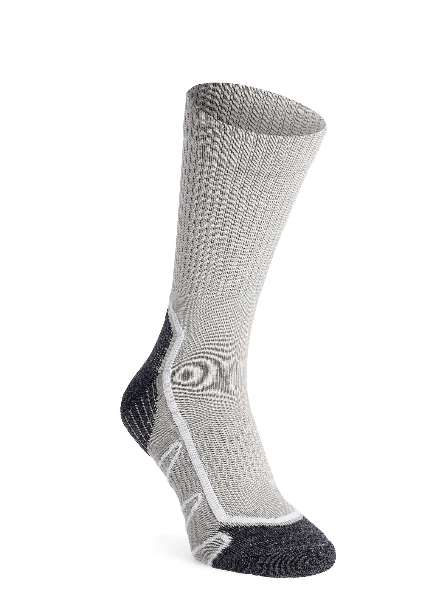 Шкарпетки туристичні CMP Trekking Sock Poly Mid - light grey