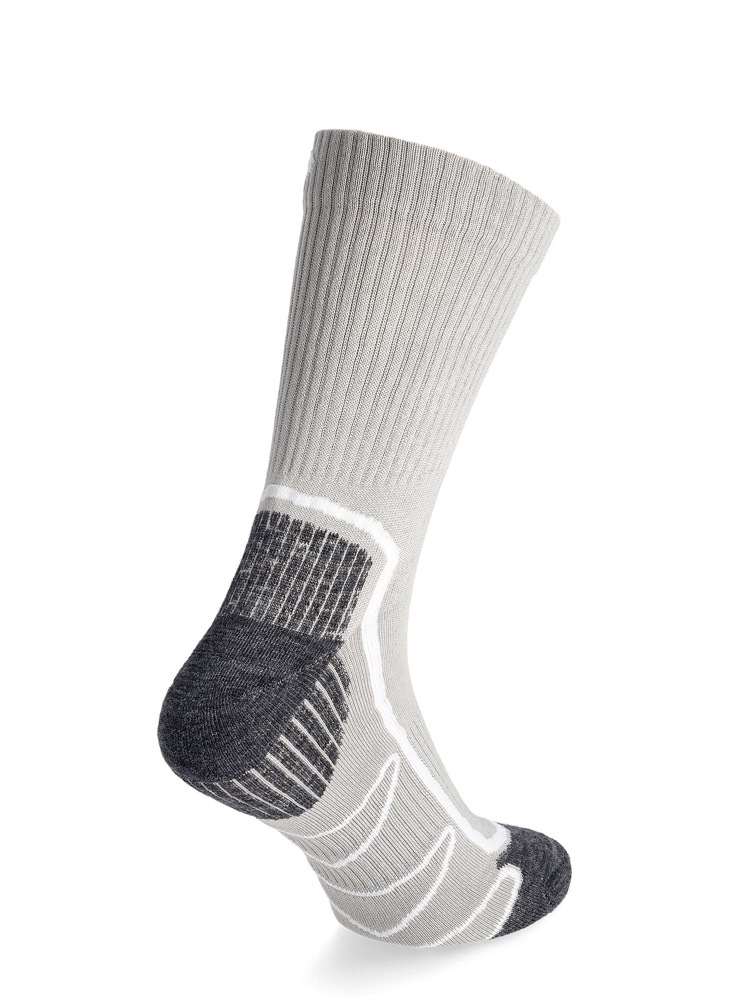 Шкарпетки туристичні CMP Trekking Sock Poly Mid - light grey