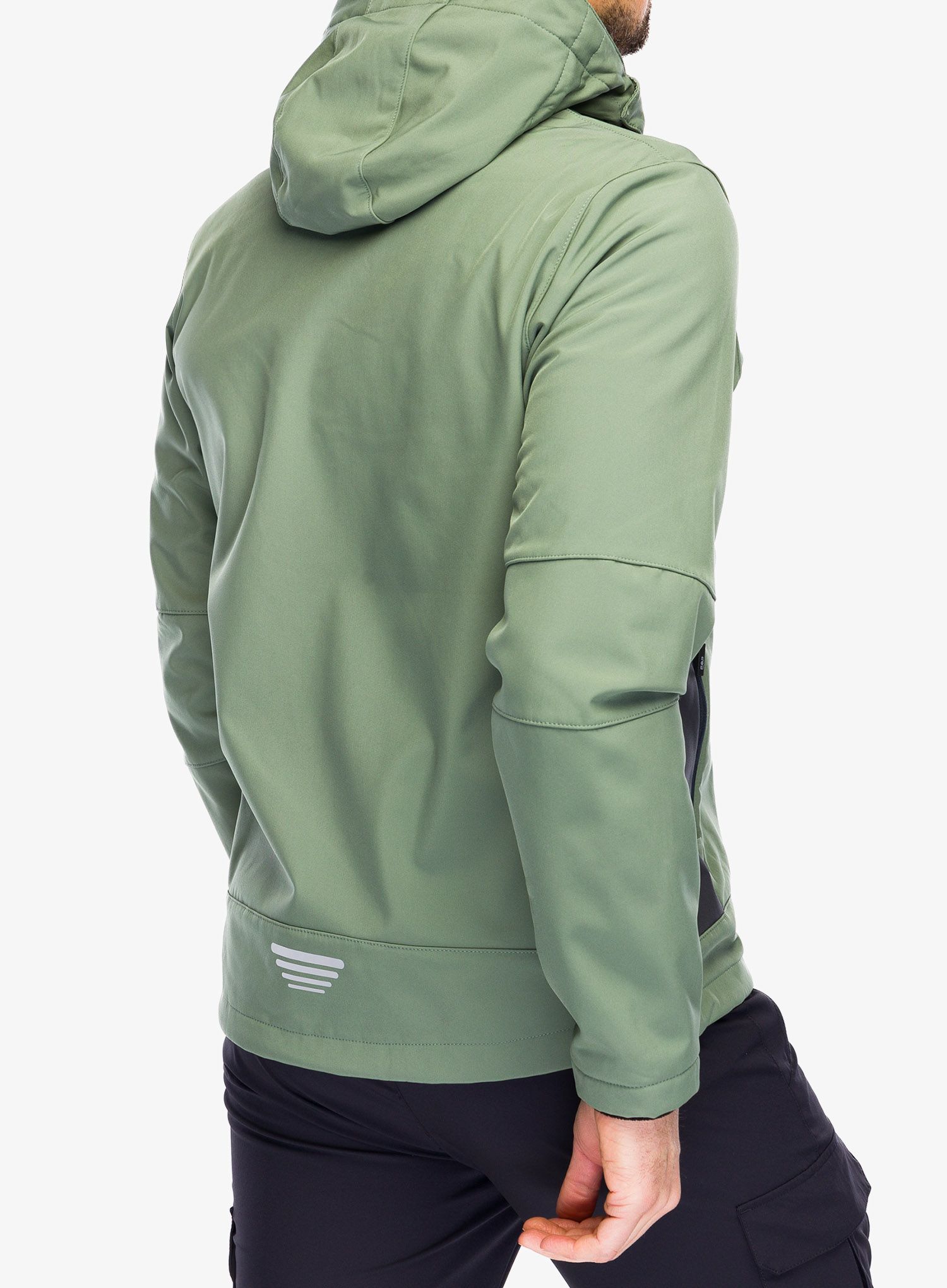 Куртка softshell CMP Vivo Jacket Zip Hood - salvia