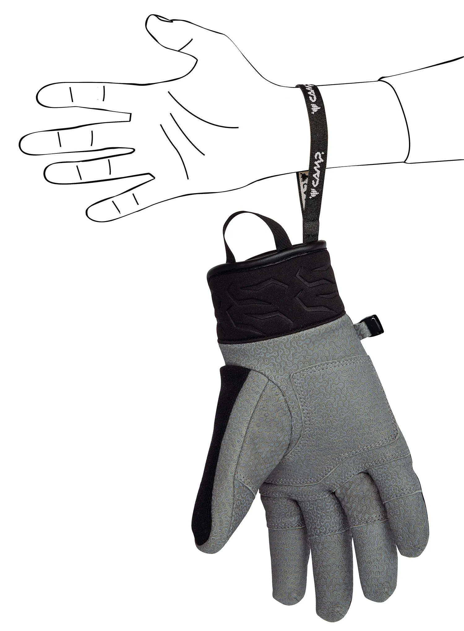 Рукавички Camp Geko Ice Pro - black