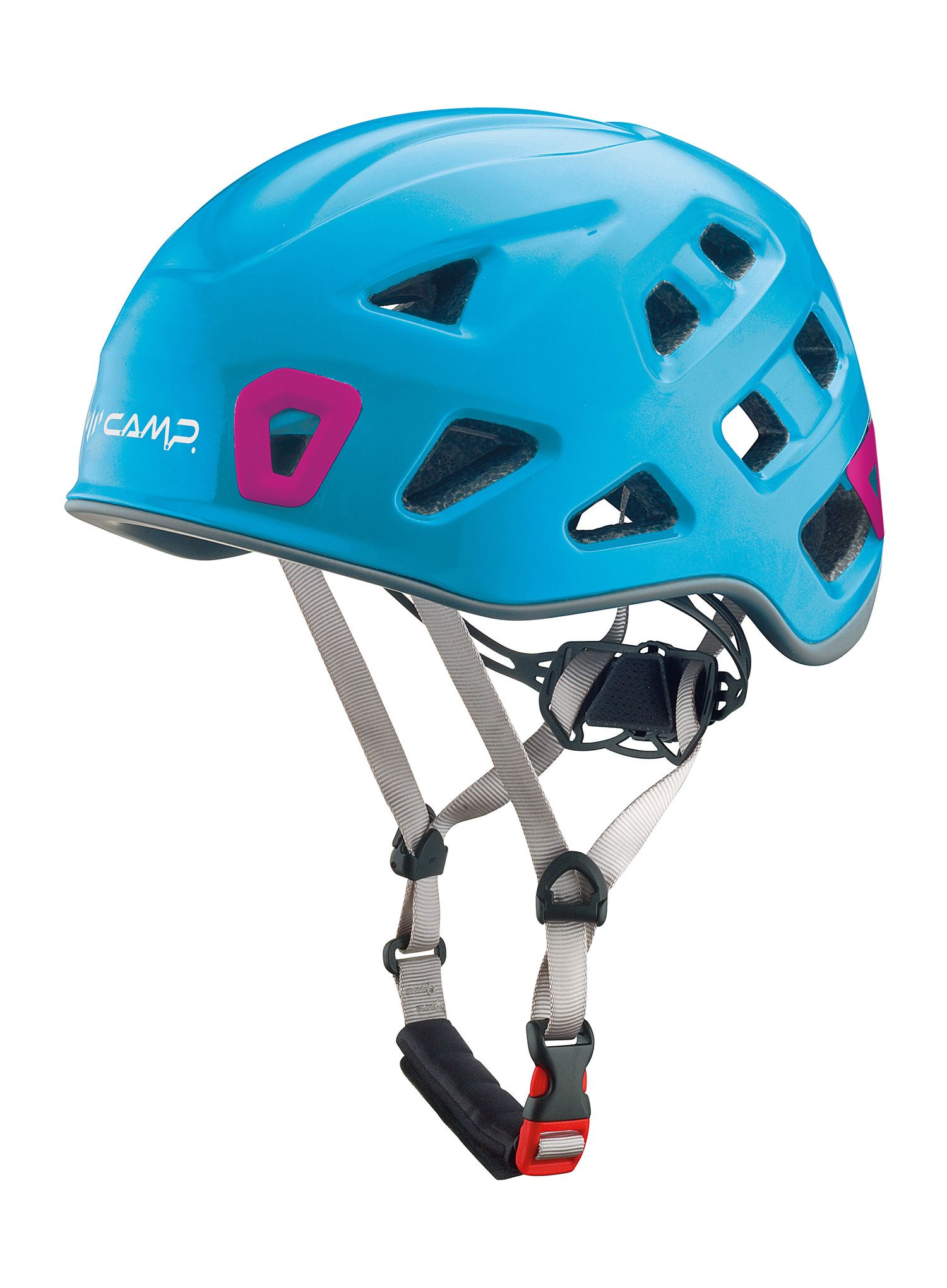 Каска Camp Storm - light blue/fuchsia