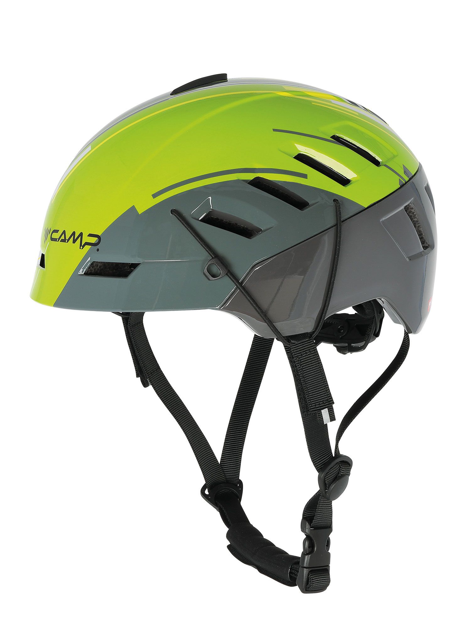 Шолом для скелелазіння та скітуру CAMP Voyager - basalt grey/green