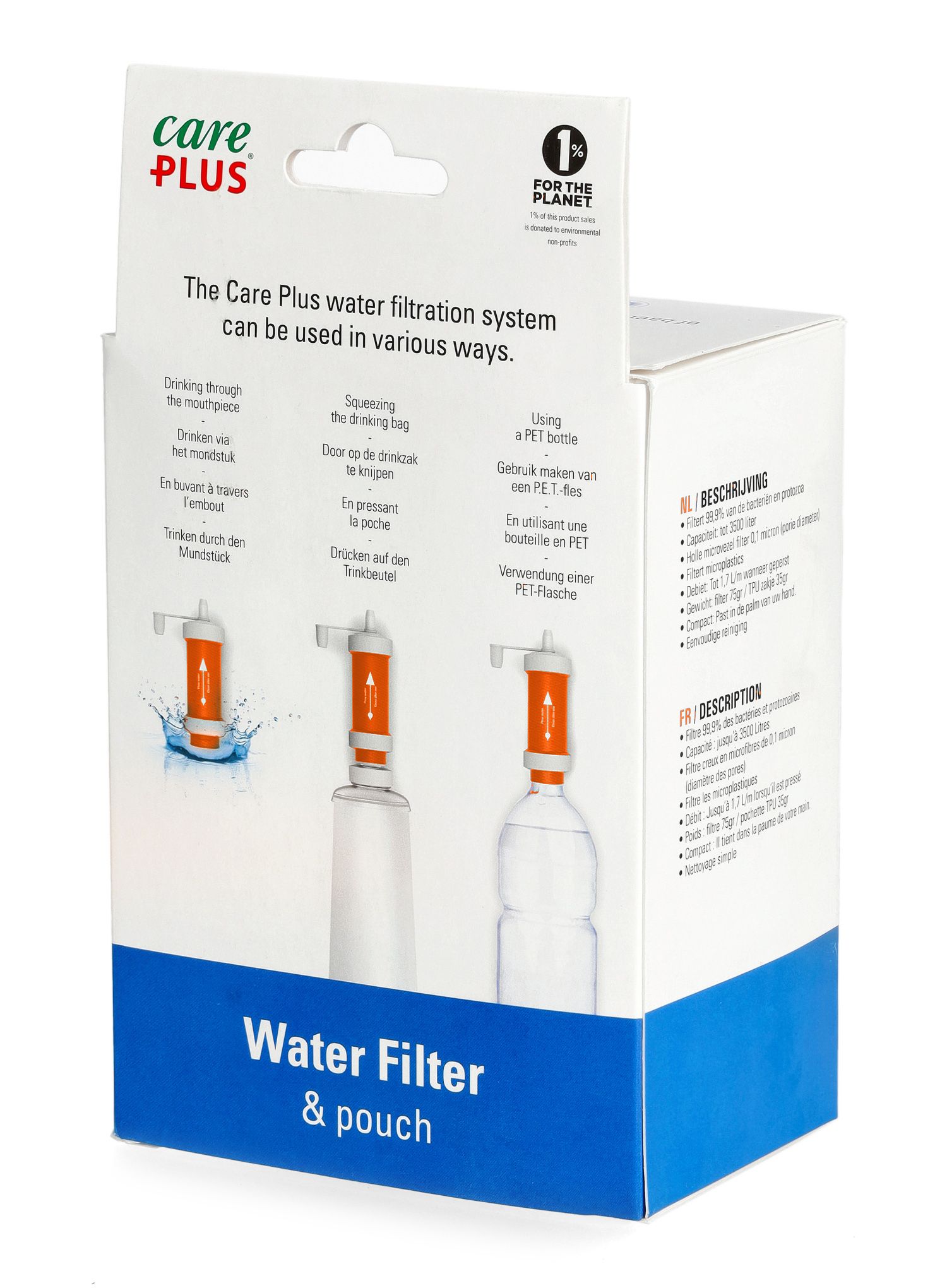 Фільтр для води Care Plus Water Filter - sunrise orange