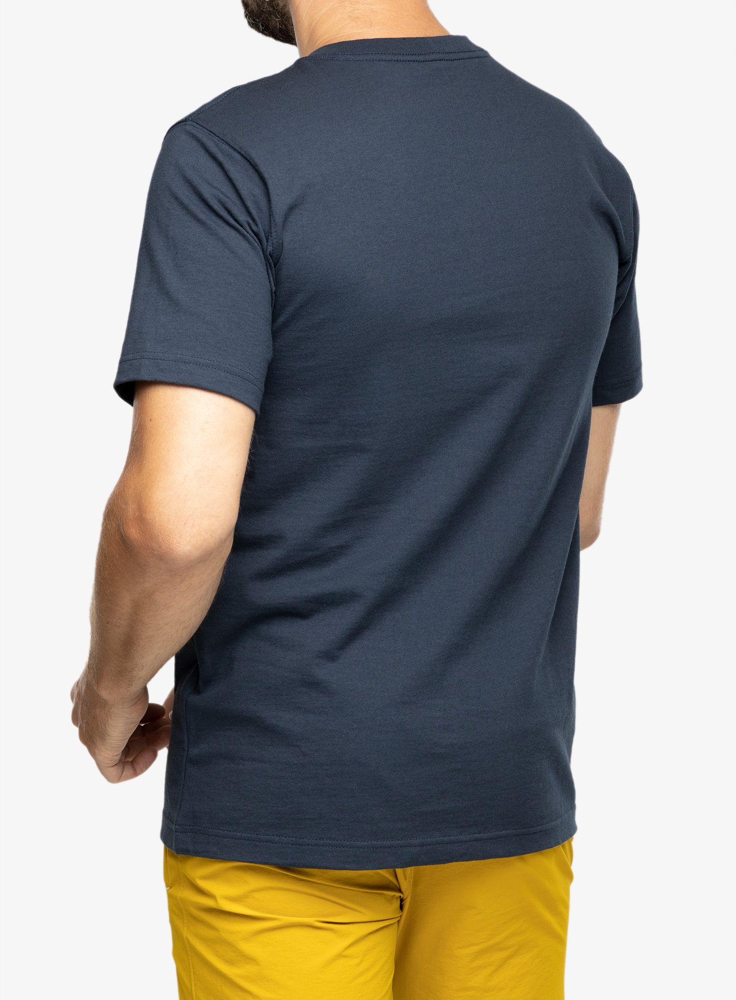 Футболка Carhartt Core Logo T-Shirt S/S - navy