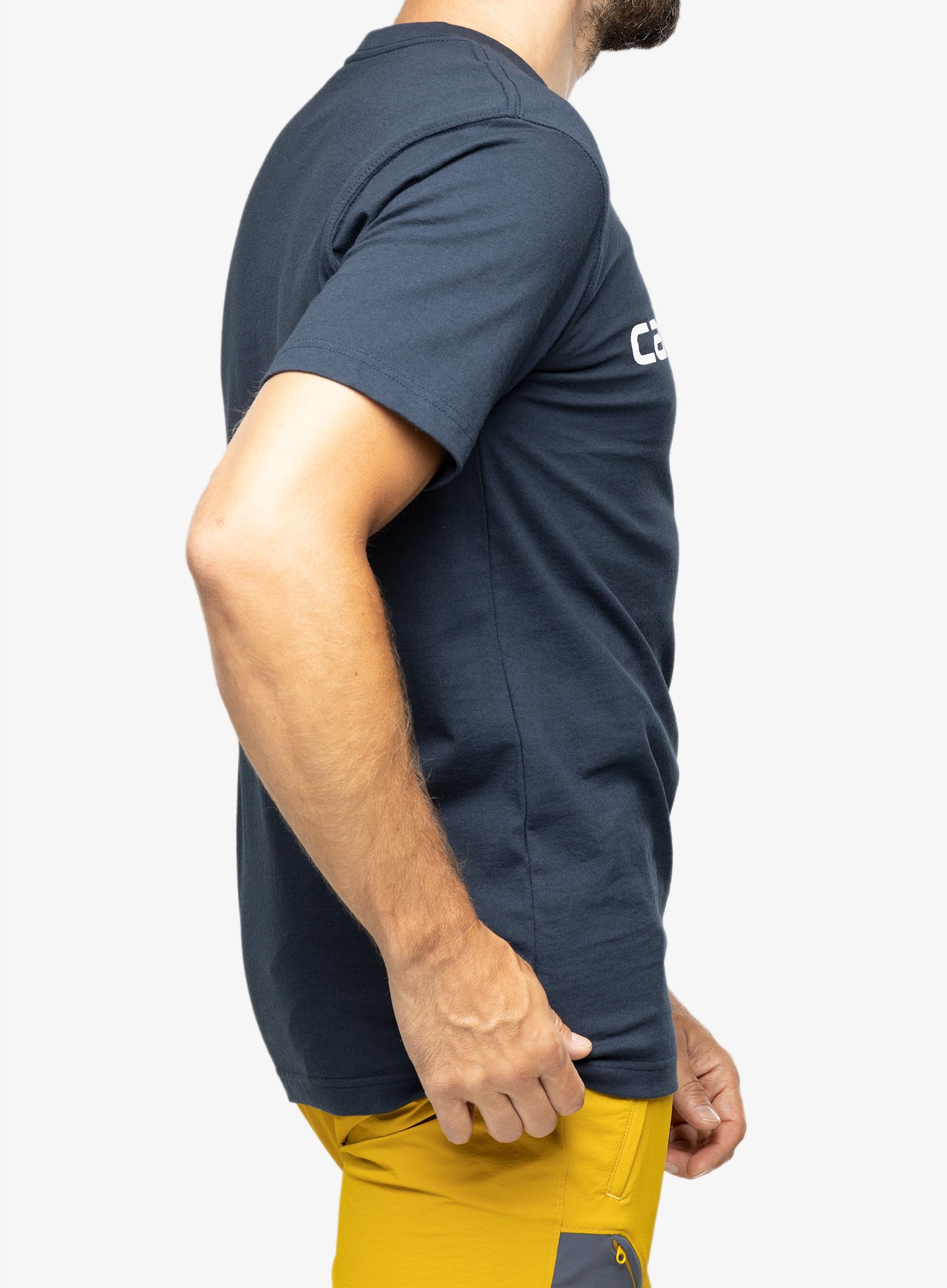 Футболка Carhartt Core Logo T-Shirt S/S - navy