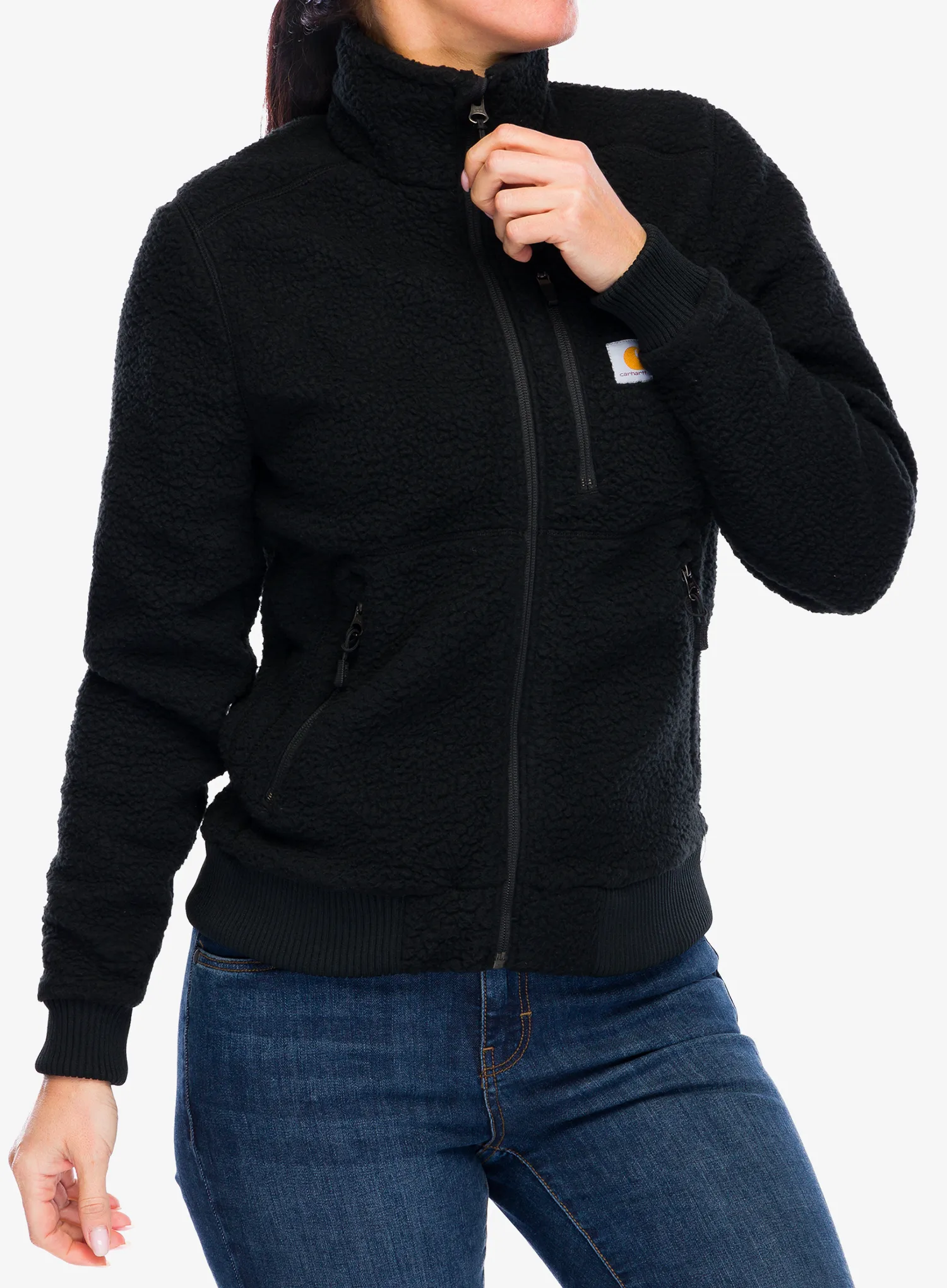 Фліска жіноча Carhartt Fleece Jacket - black